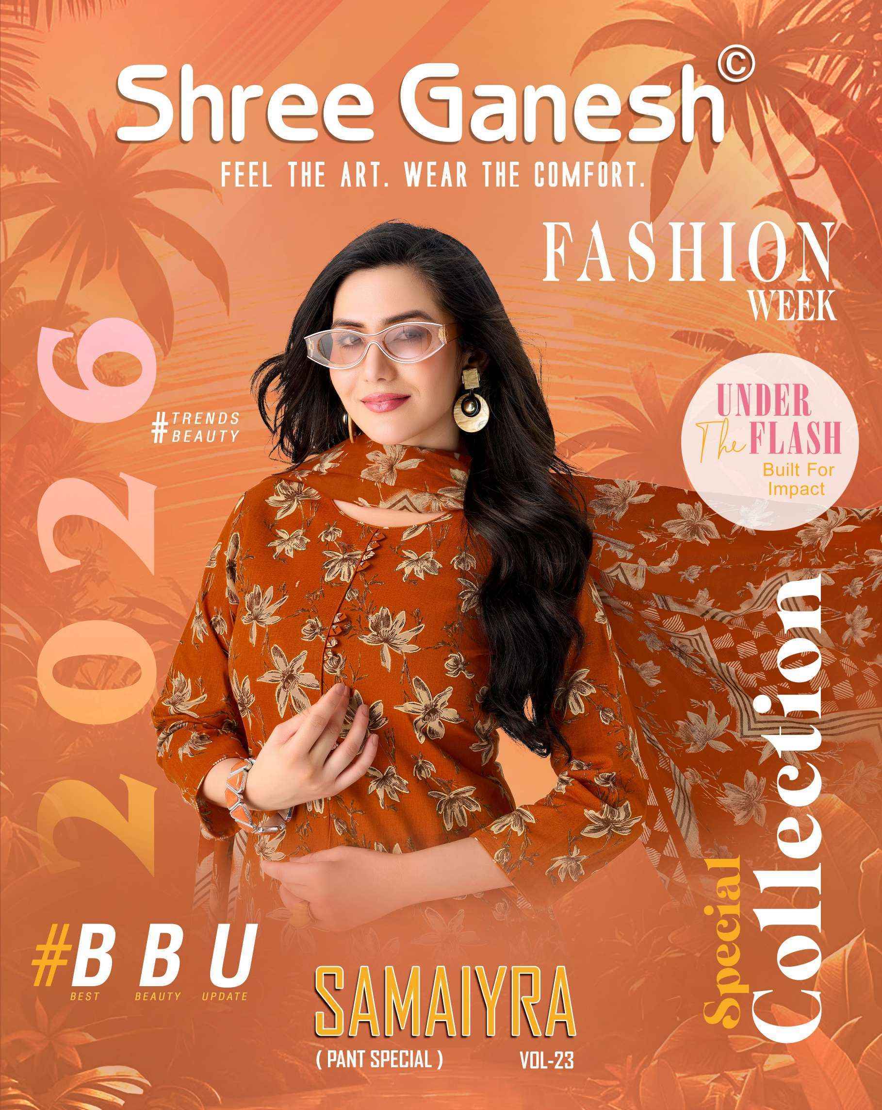 Shree Ganesh Samaiyra Vol 23 Readymade Cotton Dress _  Latest Catalogue Wholesale Price ( 6 Pcs Catalog )
