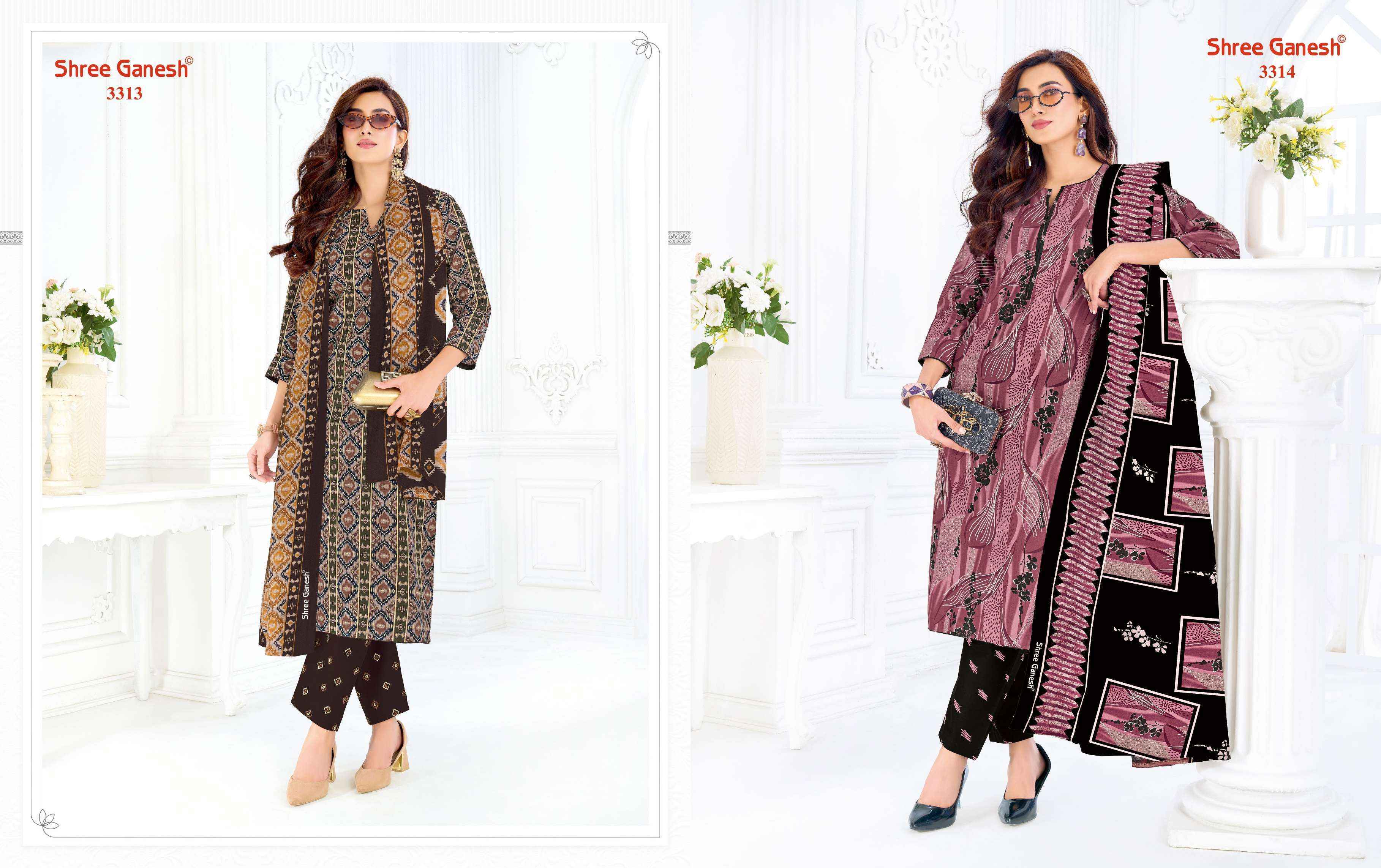 Shree Ganesh Samaiyra Vol 23 Readymade Cotton Dress _  Latest Catalogue Wholesale Price ( 6 Pcs Catalog )