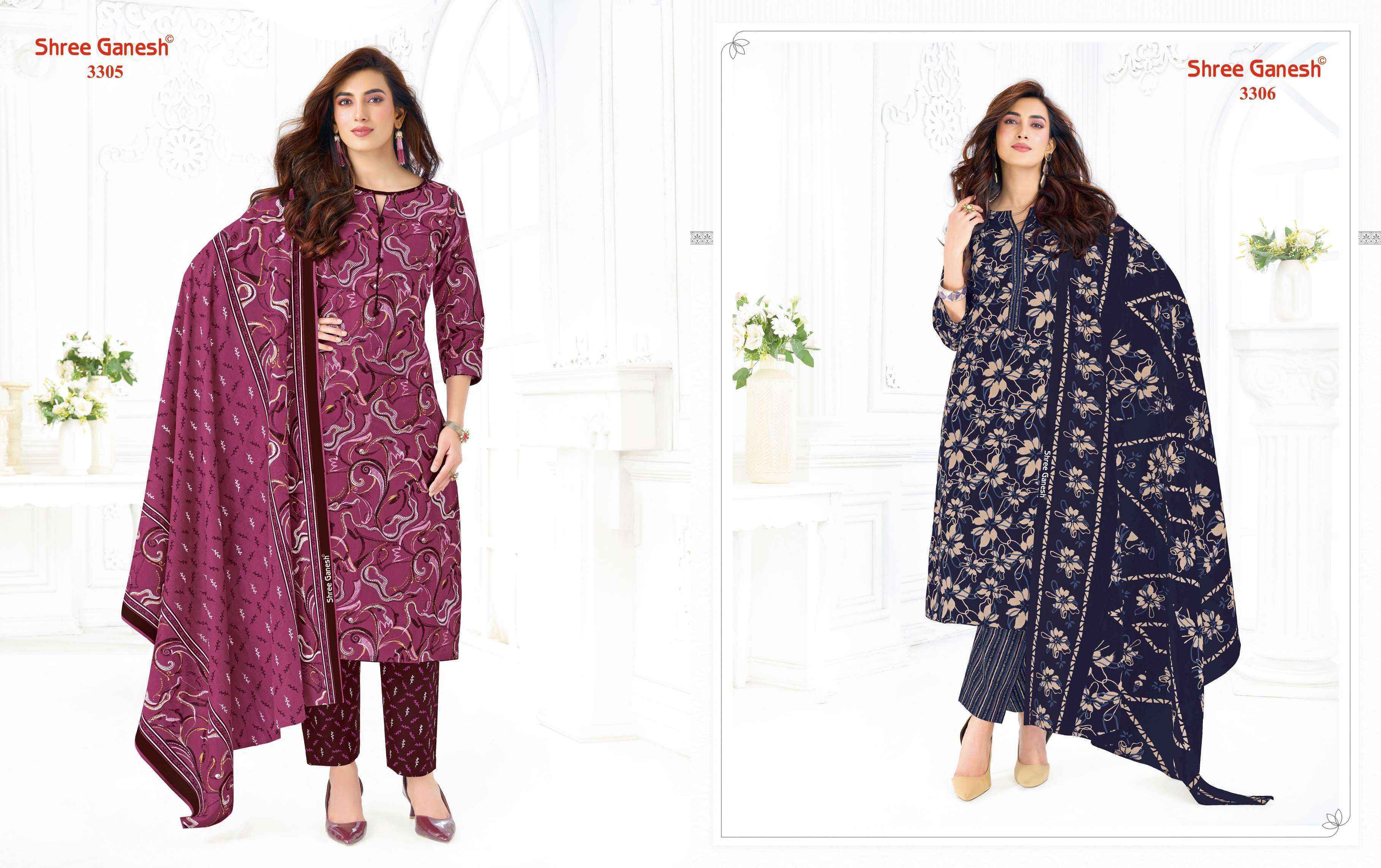 Shree Ganesh Samaiyra Vol 23 Readymade Cotton Dress _  Latest Catalogue Wholesale Price ( 6 Pcs Catalog )