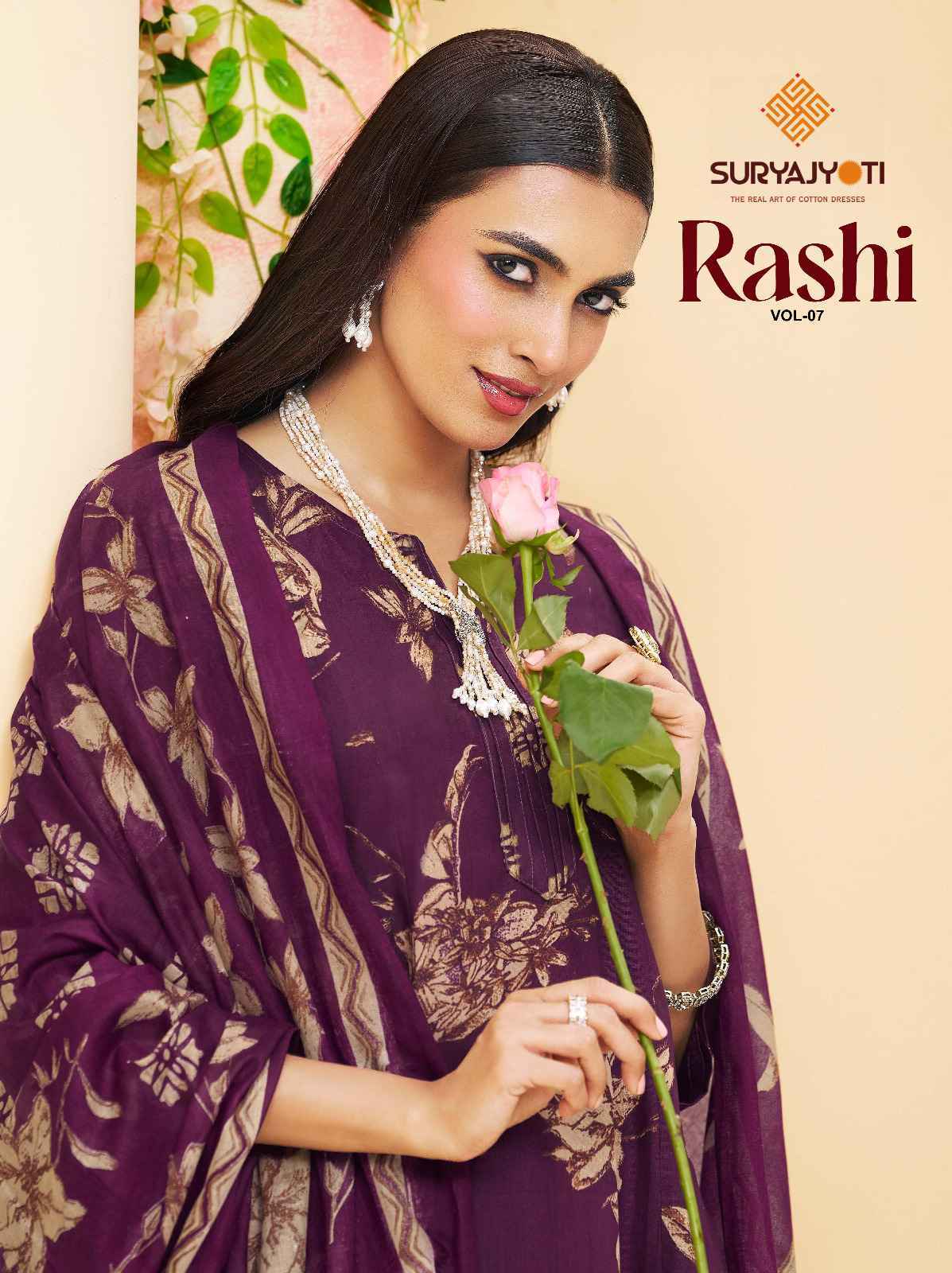 Suryajyoti Rashi Vol 7 Readymade Cotton Anarkali Wholesale Price ( 10 pcs Catalogue )