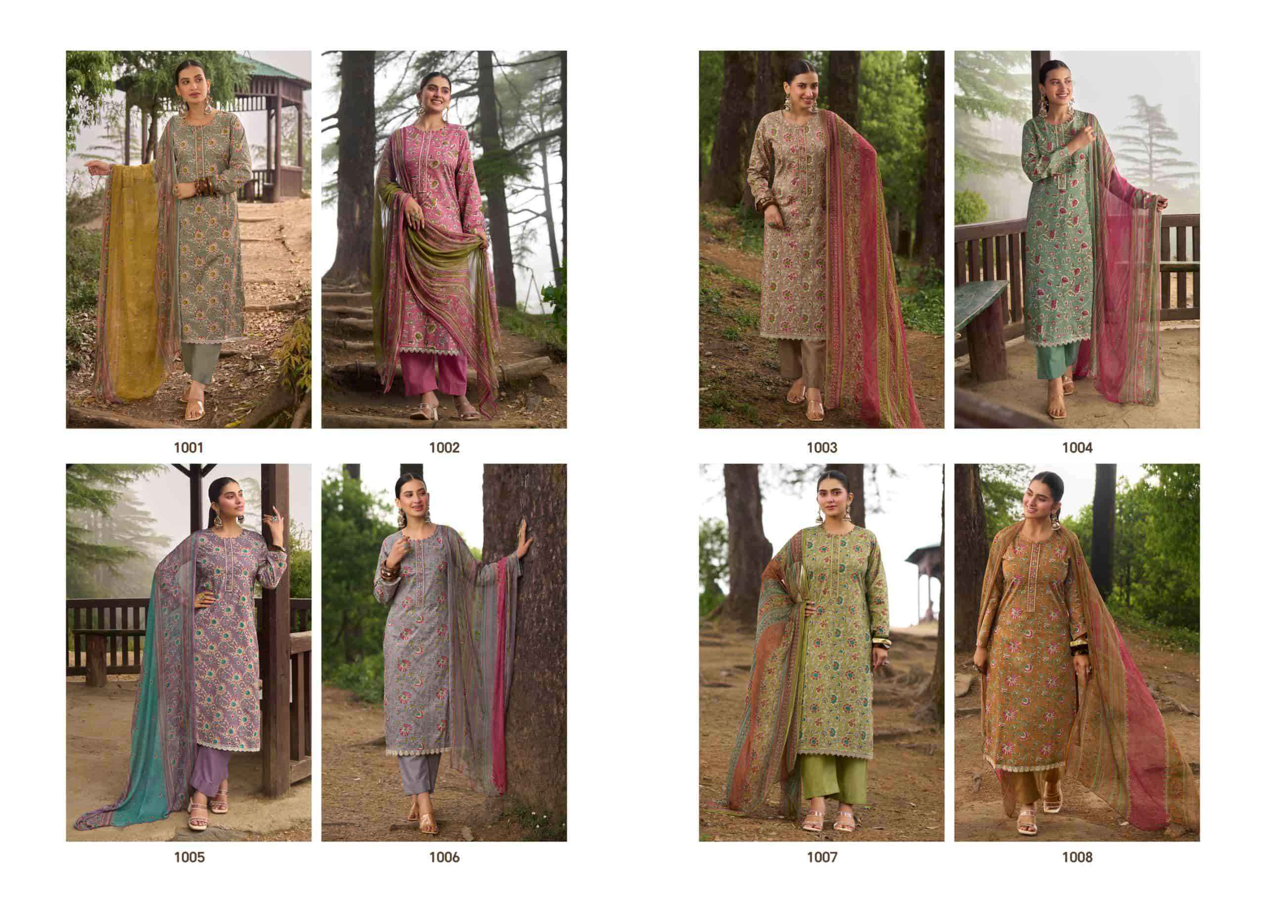 Suryajyoti Sajni Pure lawn Cotton Suit _ Surat Wholesale Market Price ( 8 Pcs Catalog )