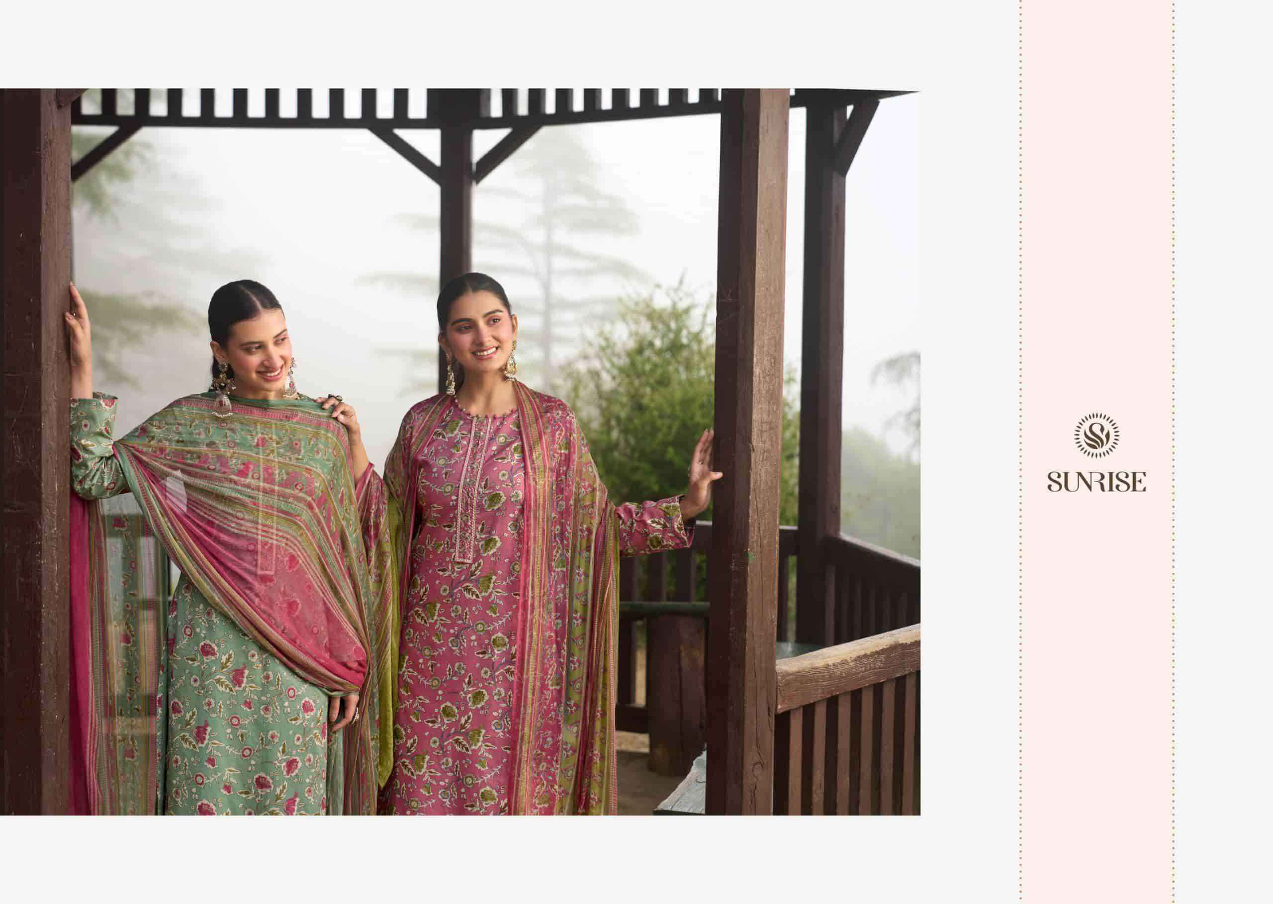 Suryajyoti Sajni Pure lawn Cotton Suit _ Surat Wholesale Market Price ( 8 Pcs Catalog )