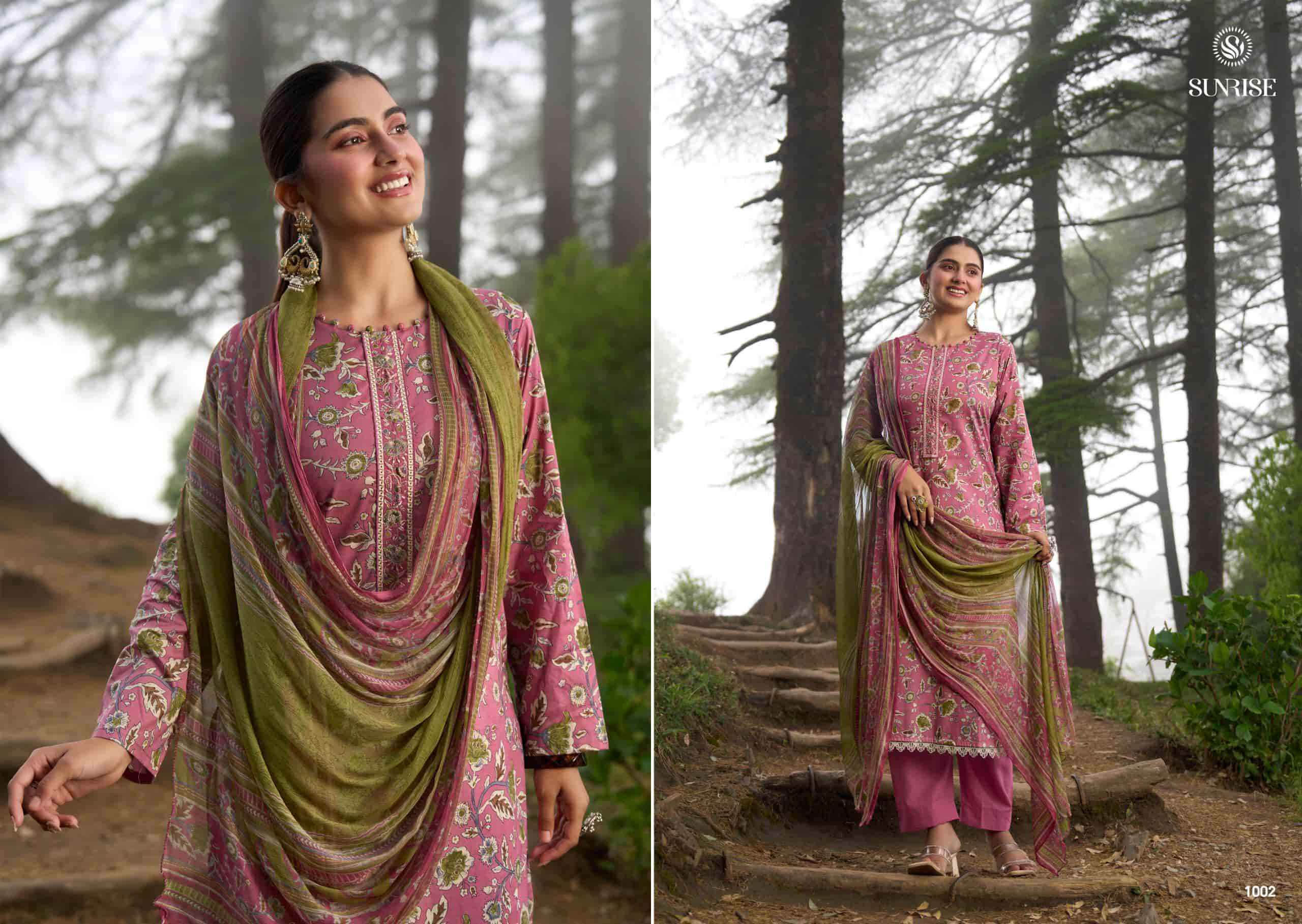 Suryajyoti Sajni Pure lawn Cotton Suit _ Surat Wholesale Market Price ( 8 Pcs Catalog )