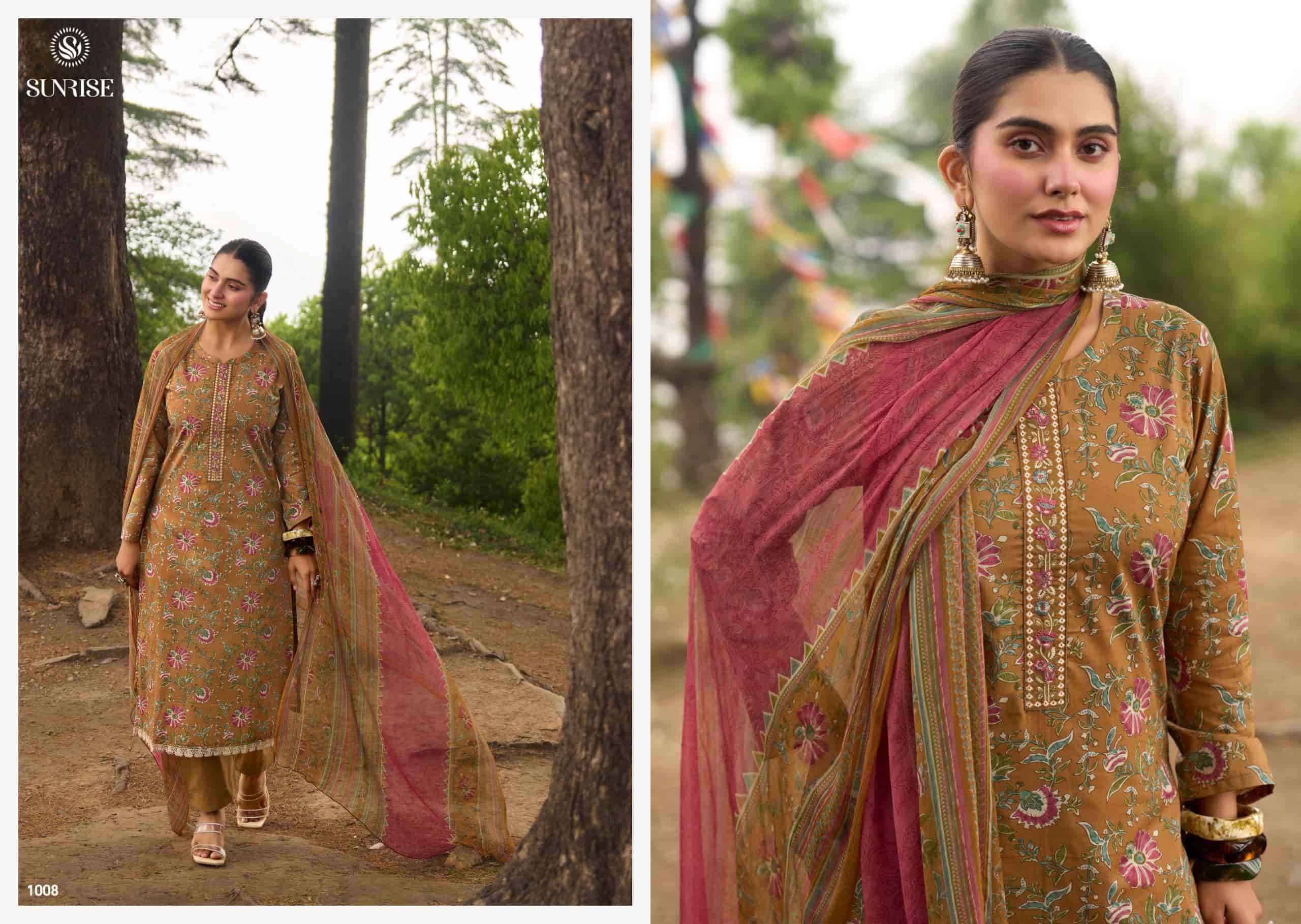 Suryajyoti Sajni Pure lawn Cotton Suit _ Surat Wholesale Market Price ( 8 Pcs Catalog )