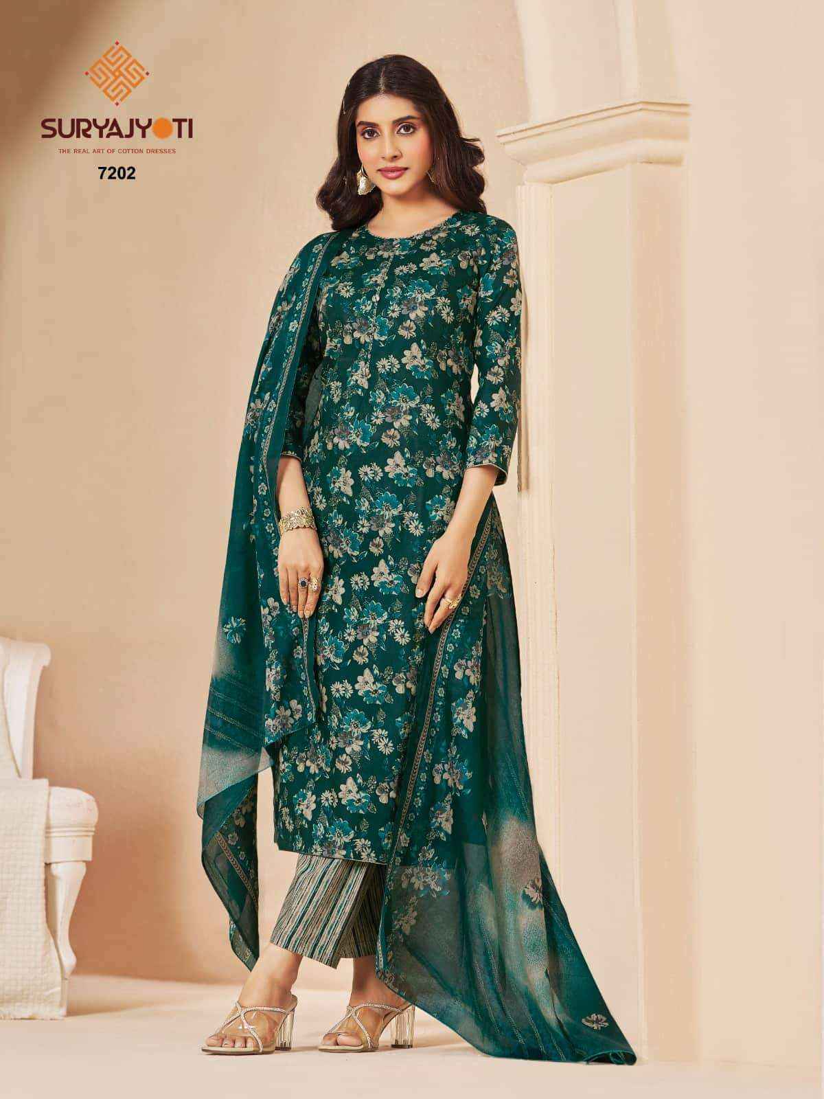 Suryajyoti Trendy Cotton Vol 72 Wholesale Online Shopping ( 20 Pcs Catalogue )