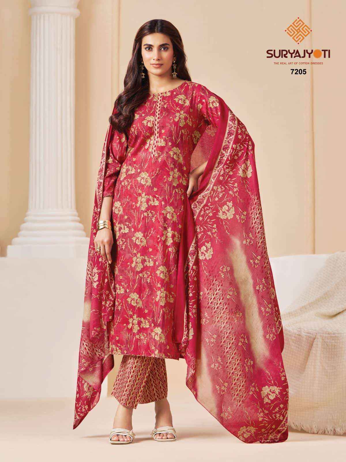 Suryajyoti Trendy Cotton Vol 72 Wholesale Online Shopping ( 20 Pcs Catalogue )