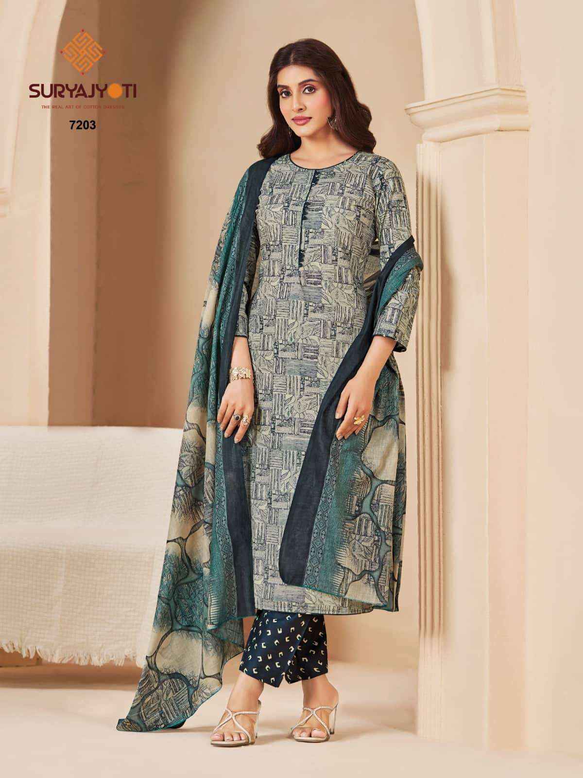 Suryajyoti Trendy Cotton Vol 72 Wholesale Online Shopping ( 20 Pcs Catalogue )