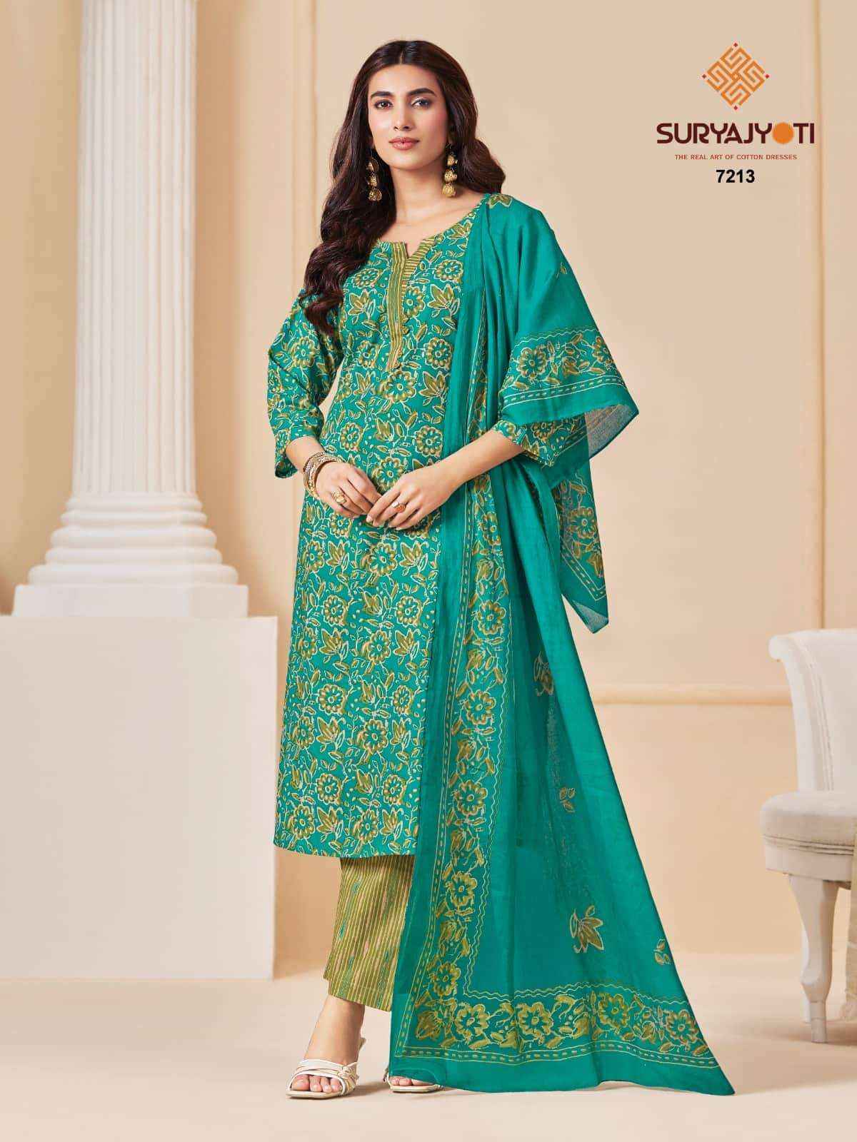 Suryajyoti Trendy Cotton Vol 72 Wholesale Online Shopping ( 20 Pcs Catalogue )
