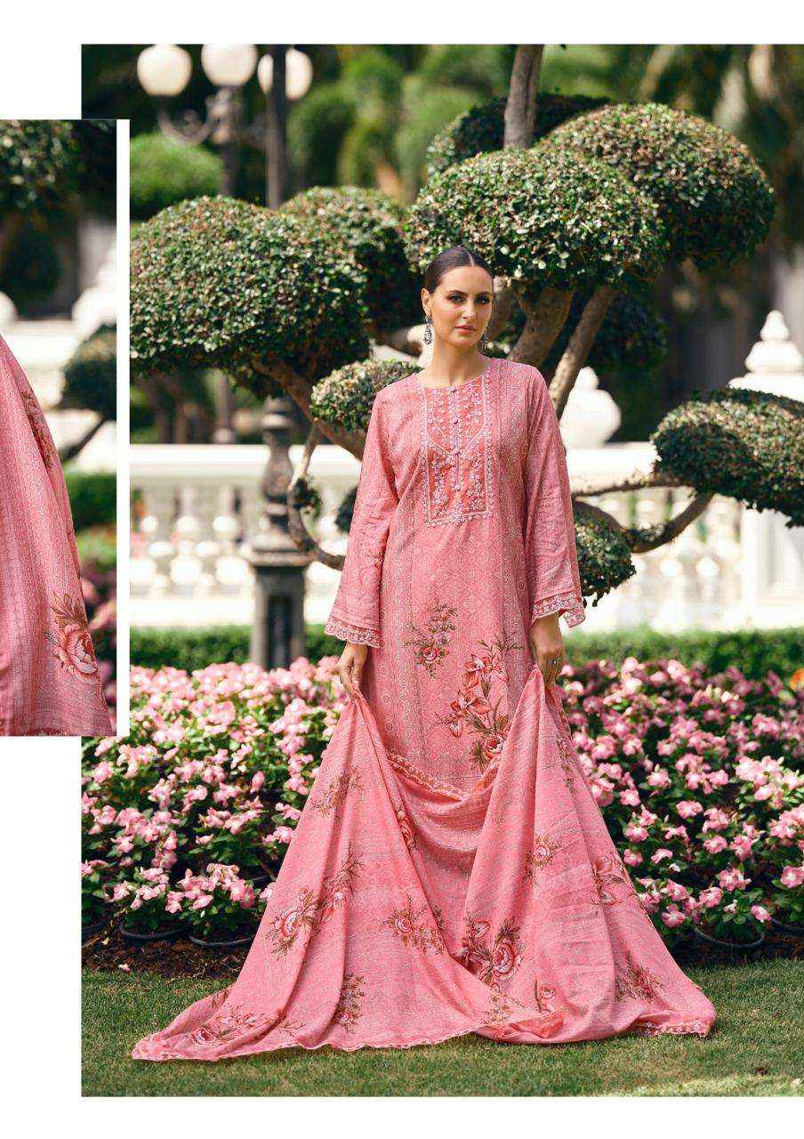 The Hermitage Shop Amahle Fancy Lawn Salwar Kameez _ Wholesale Online Shopping ( 6 Pcs Catalog )