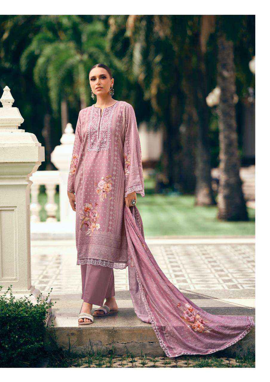 The Hermitage Shop Amahle Fancy Lawn Salwar Kameez _ Wholesale Online Shopping ( 6 Pcs Catalog )