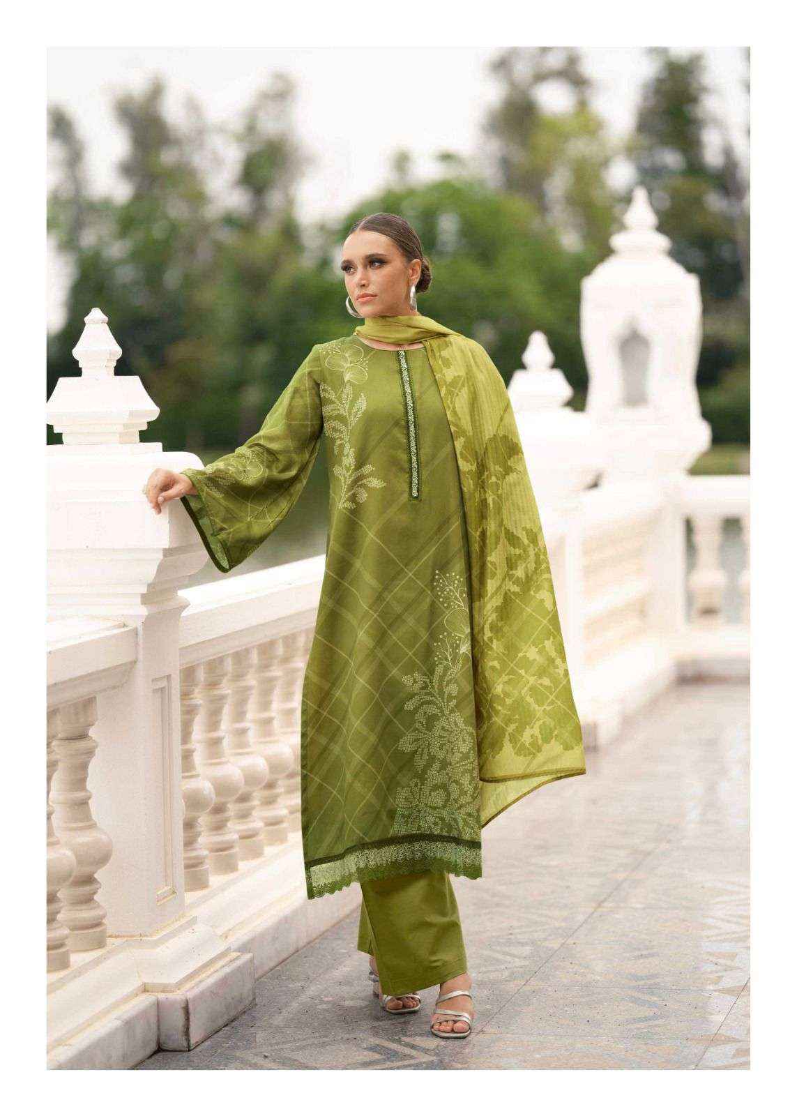 The Hermitage Shop Sva Digital Printed Fancy Lawn Suit _ New Collection At Wholesale Price ( 6 Pcs catalog )
