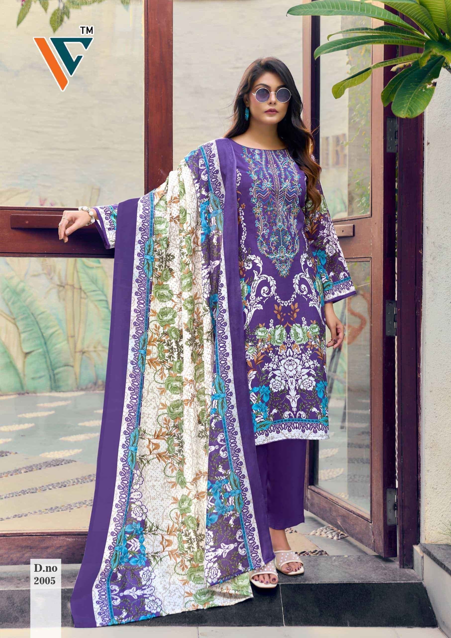 Vandana Fashion Madhubala Vol 2 Exclusive Karachi Cotton Suit _ Surat Wholesale Market Price ( 8 Pcs Catalog )