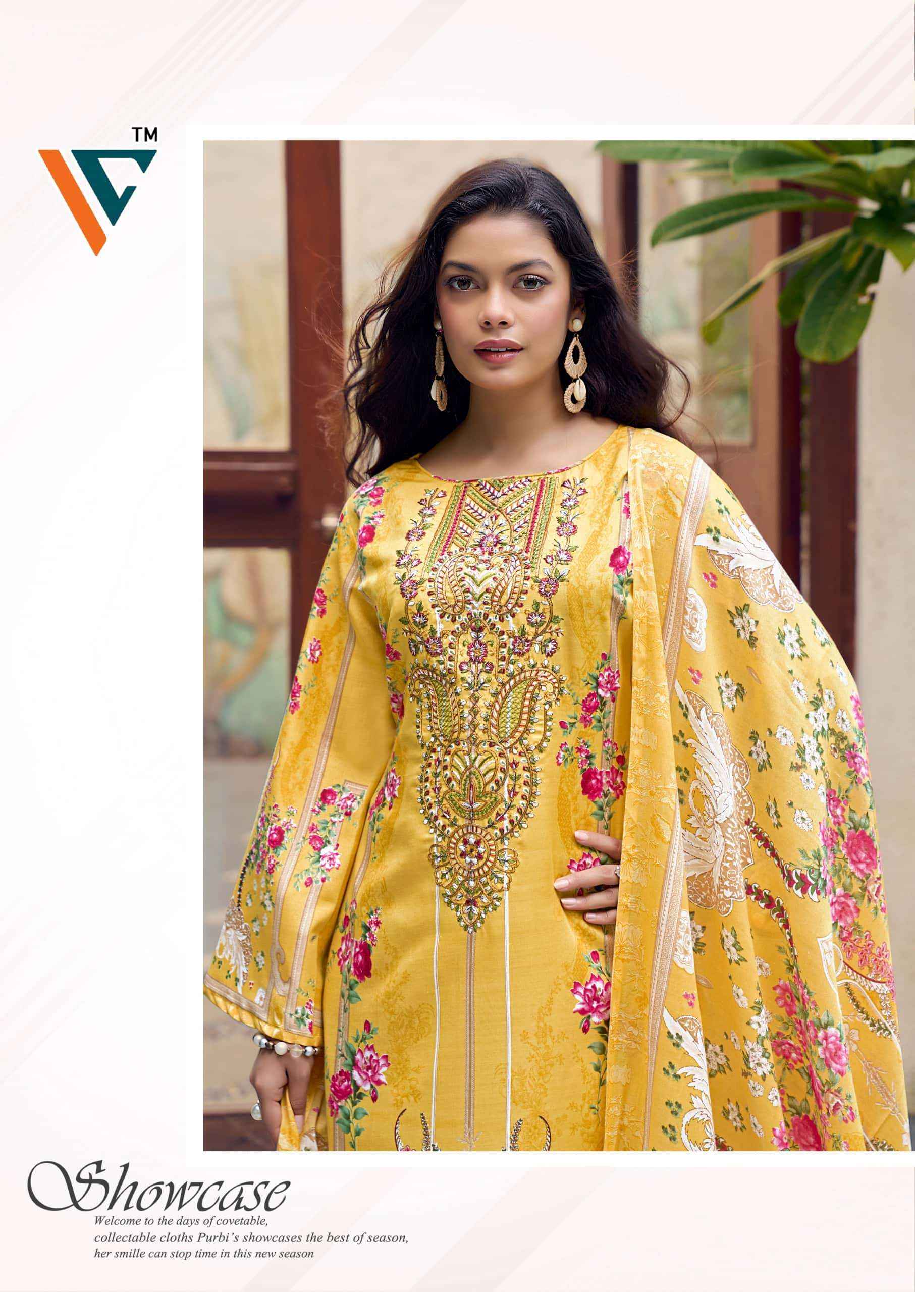 Vandana Fashion Madhubala Vol 2 Exclusive Karachi Cotton Suit _ Surat Wholesale Market Price ( 8 Pcs Catalog )