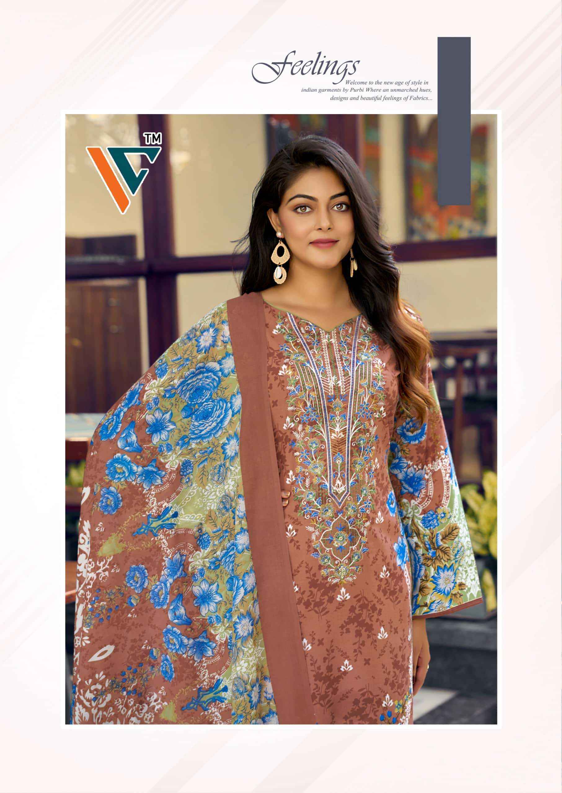 Vandana Fashion Madhubala Vol 2 Exclusive Karachi Cotton Suit _ Surat Wholesale Market Price ( 8 Pcs Catalog )