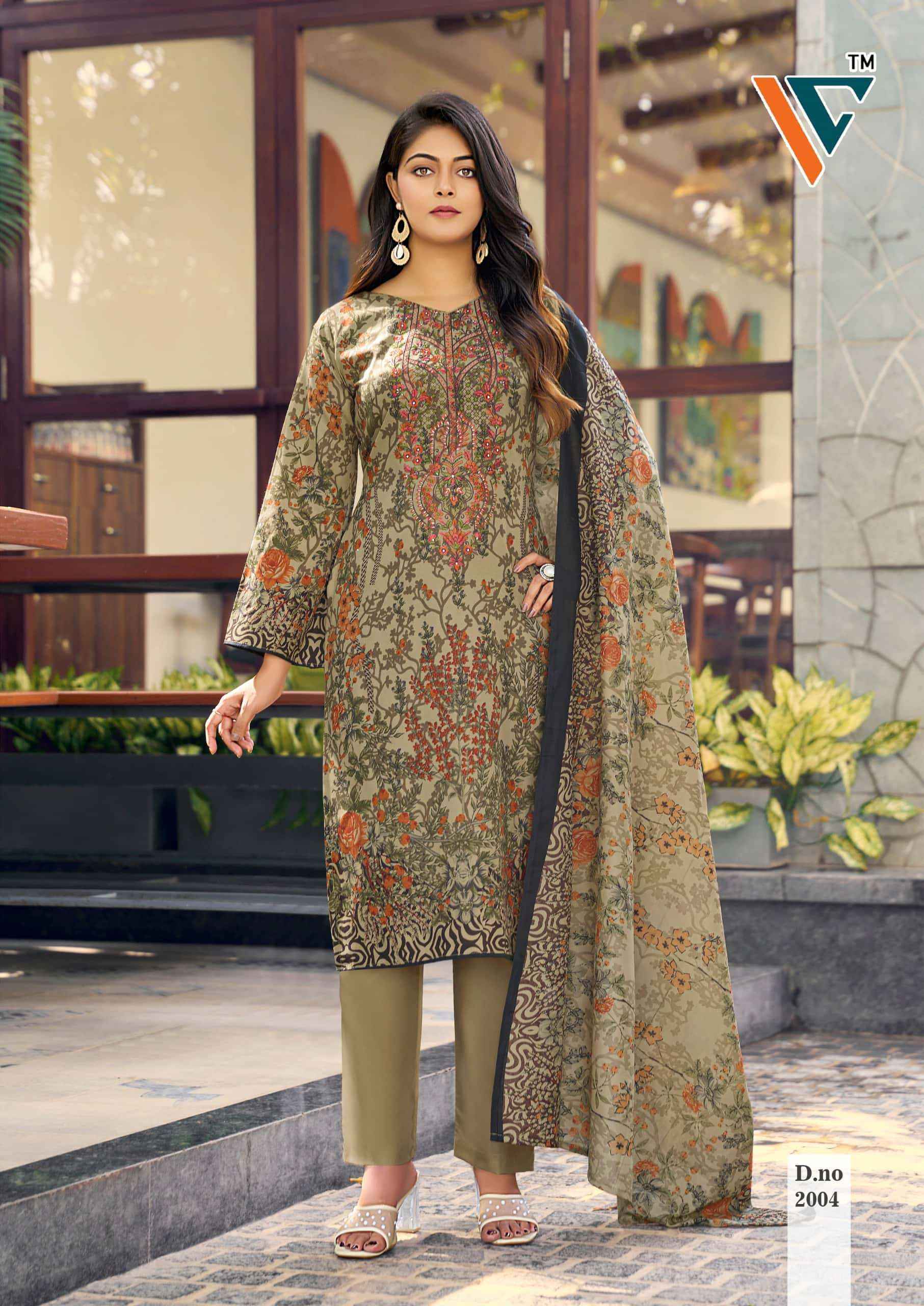 Vandana Fashion Madhubala Vol 2 Exclusive Karachi Cotton Suit _ Surat Wholesale Market Price ( 8 Pcs Catalog )