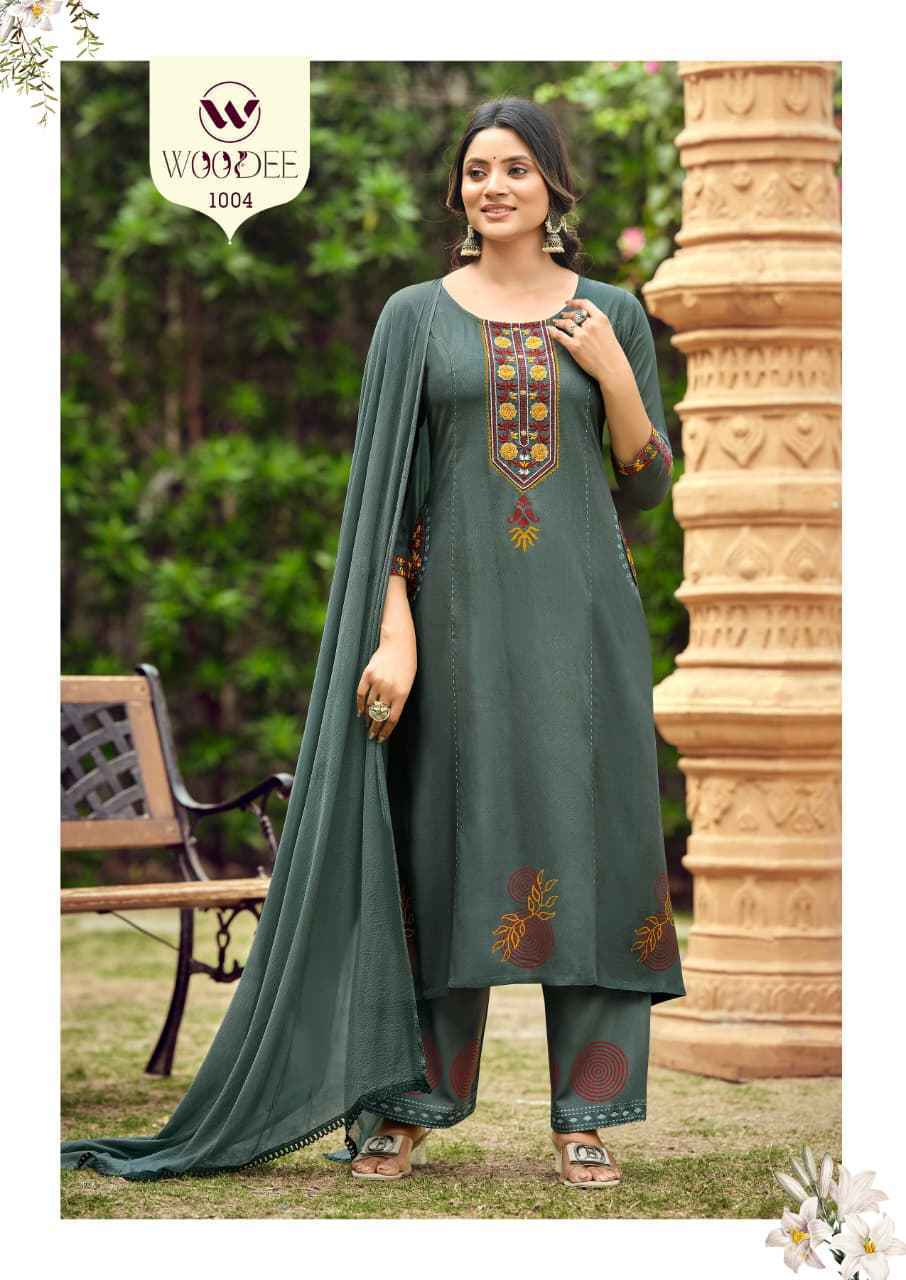 Woodee Saanvi Rayon Kurti Combo Collection _ Latest Catalogue Wholesale Price ( 6 Pcs Catalog )