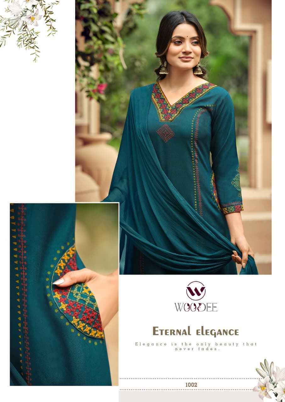 Woodee Saanvi Rayon Kurti Combo Collection _ Latest Catalogue Wholesale Price ( 6 Pcs Catalog )
