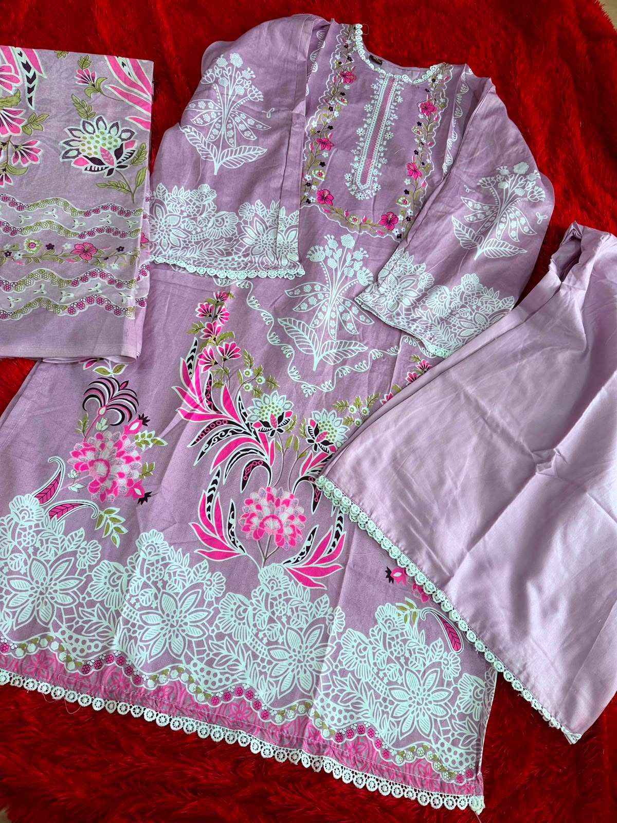 AALIZ PRINTS BIN SAHEED VOL 17 READY MADE COLLECTION _ SURAT WHOLESALE MARKET PRICE ( 4 PCS CATALOG )