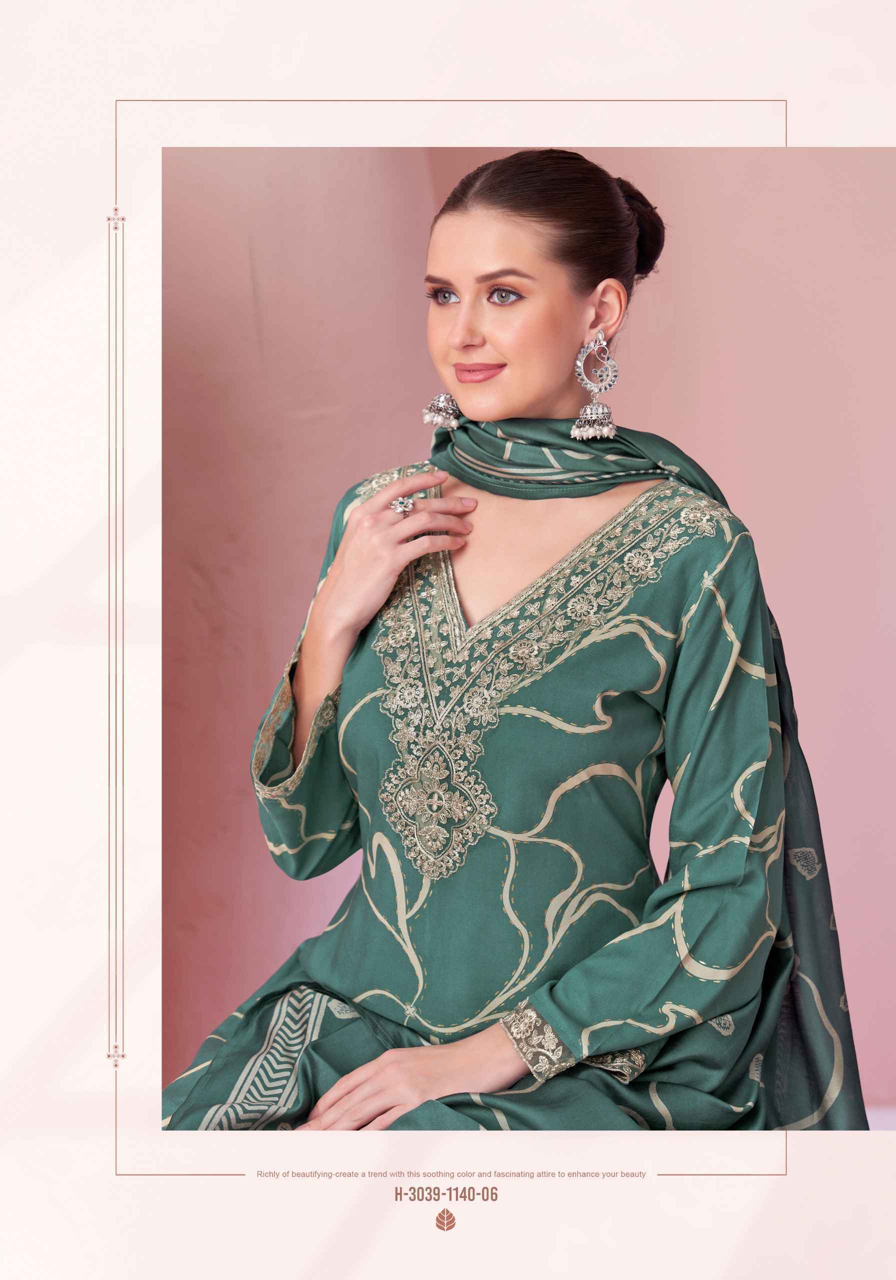 Alok Jade Bagh Viscose Reyon Dress Material Wholesale Online Shopping ( 6 pcs Catalogue )