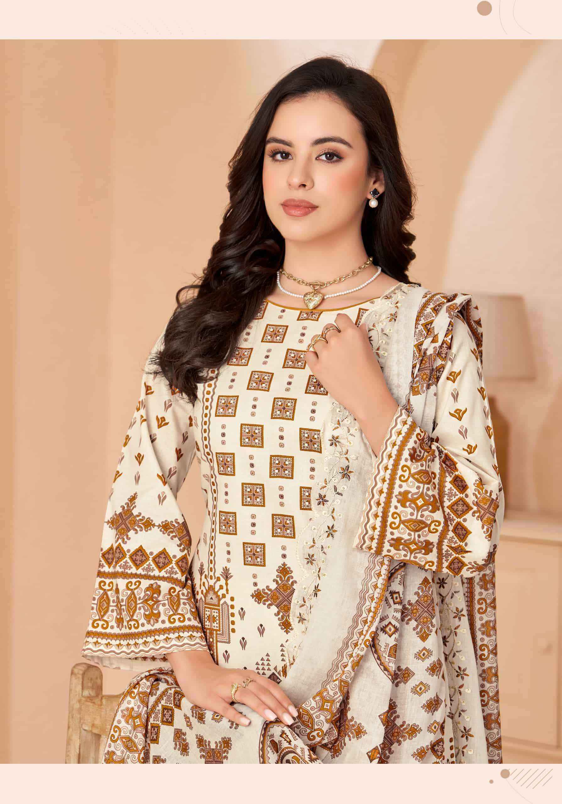 Alok Suit Anarkali Special Pure Cotton Exclusive Salwar Suit _ Surat Wholesale Market Price ( 8 Pcs Catalog )