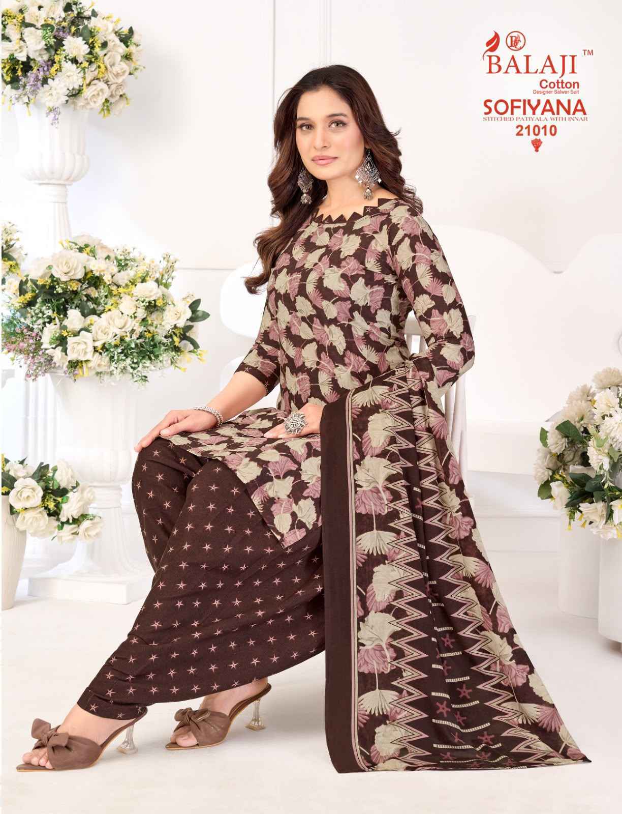 Balaji Sofiyana Vol 21 Readymade Cotton Dress _ Surat Wholesale Market Price ( 12 Pcs Catalog )