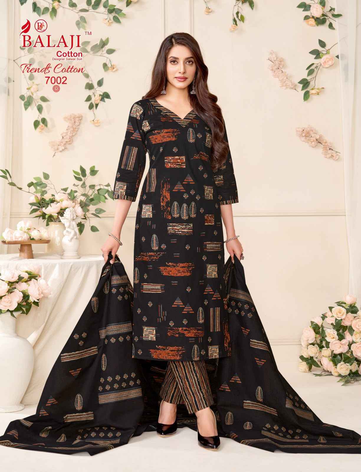 Balaji Trends Cotton Vol 7 Readymade Cotton Dress _ Surat Wholesale Price ( 10 Pcs Catalog )