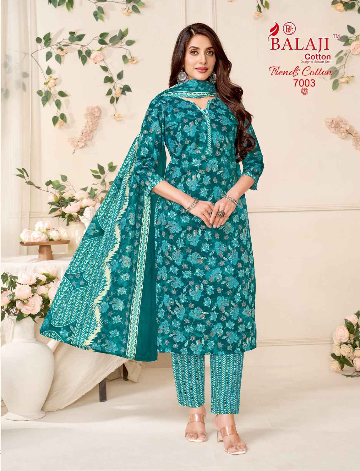 Balaji Trends Cotton Vol 7 Readymade Cotton Dress _ Surat Wholesale Price ( 10 Pcs Catalog )