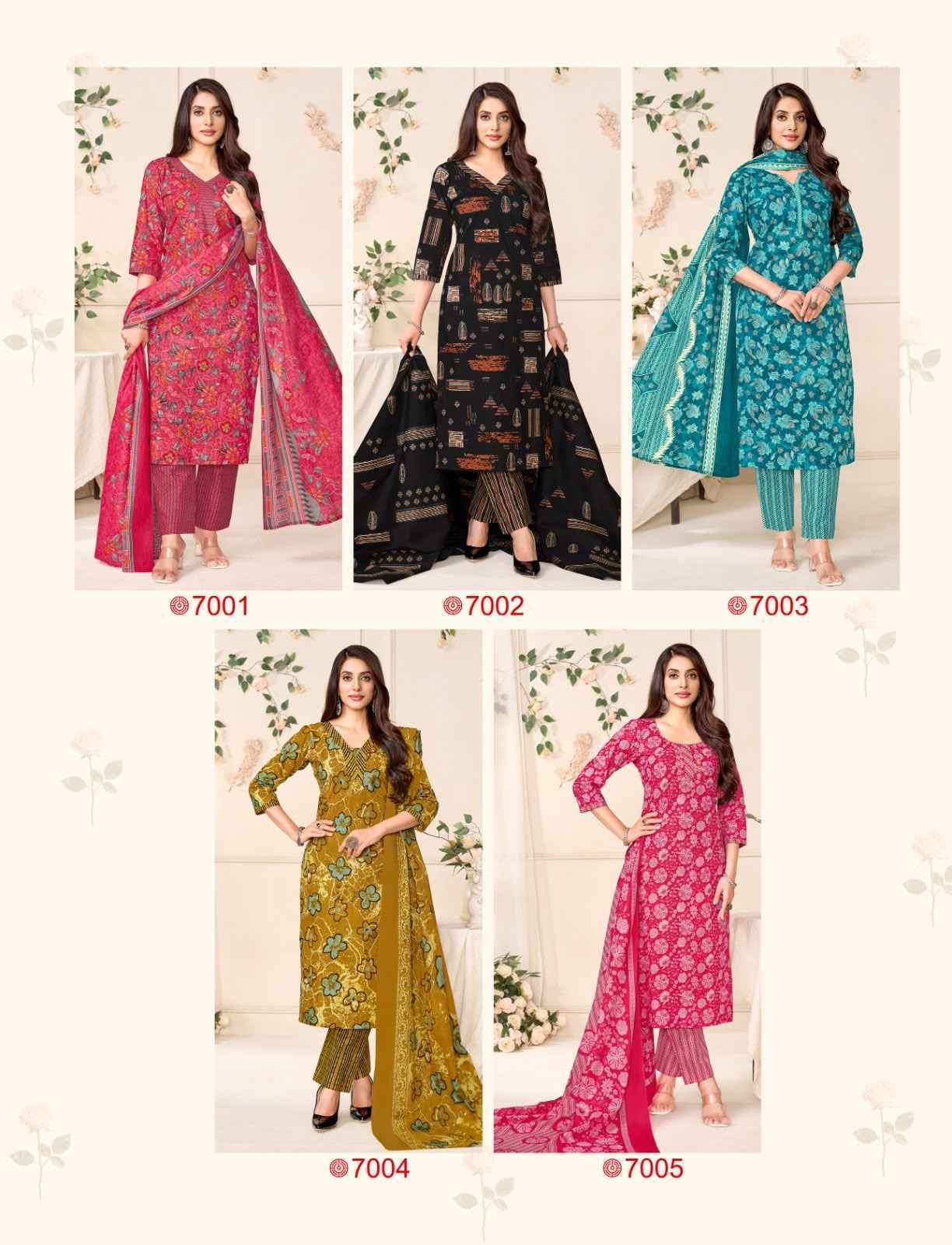 Balaji Trends Cotton Vol 7 Readymade Cotton Dress _ Surat Wholesale Price ( 10 Pcs Catalog )