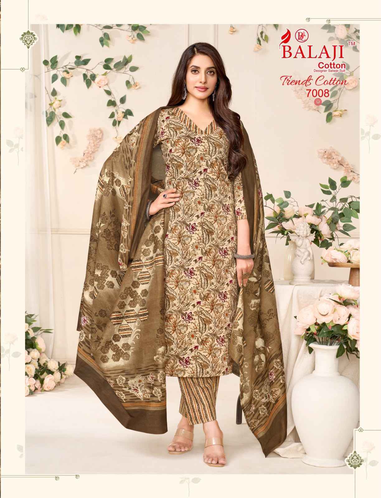Balaji Trends Cotton Vol 7 Readymade Cotton Dress _ Surat Wholesale Price ( 10 Pcs Catalog )