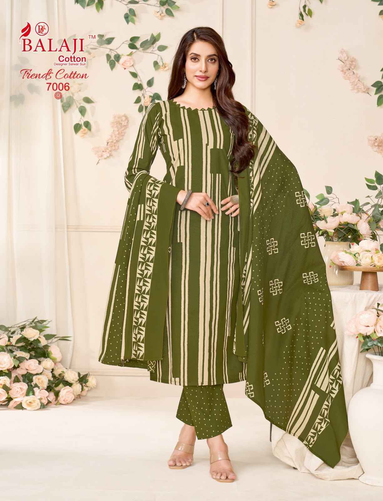 Balaji Trends Cotton Vol 7 Readymade Cotton Dress _ Surat Wholesale Price ( 10 Pcs Catalog )