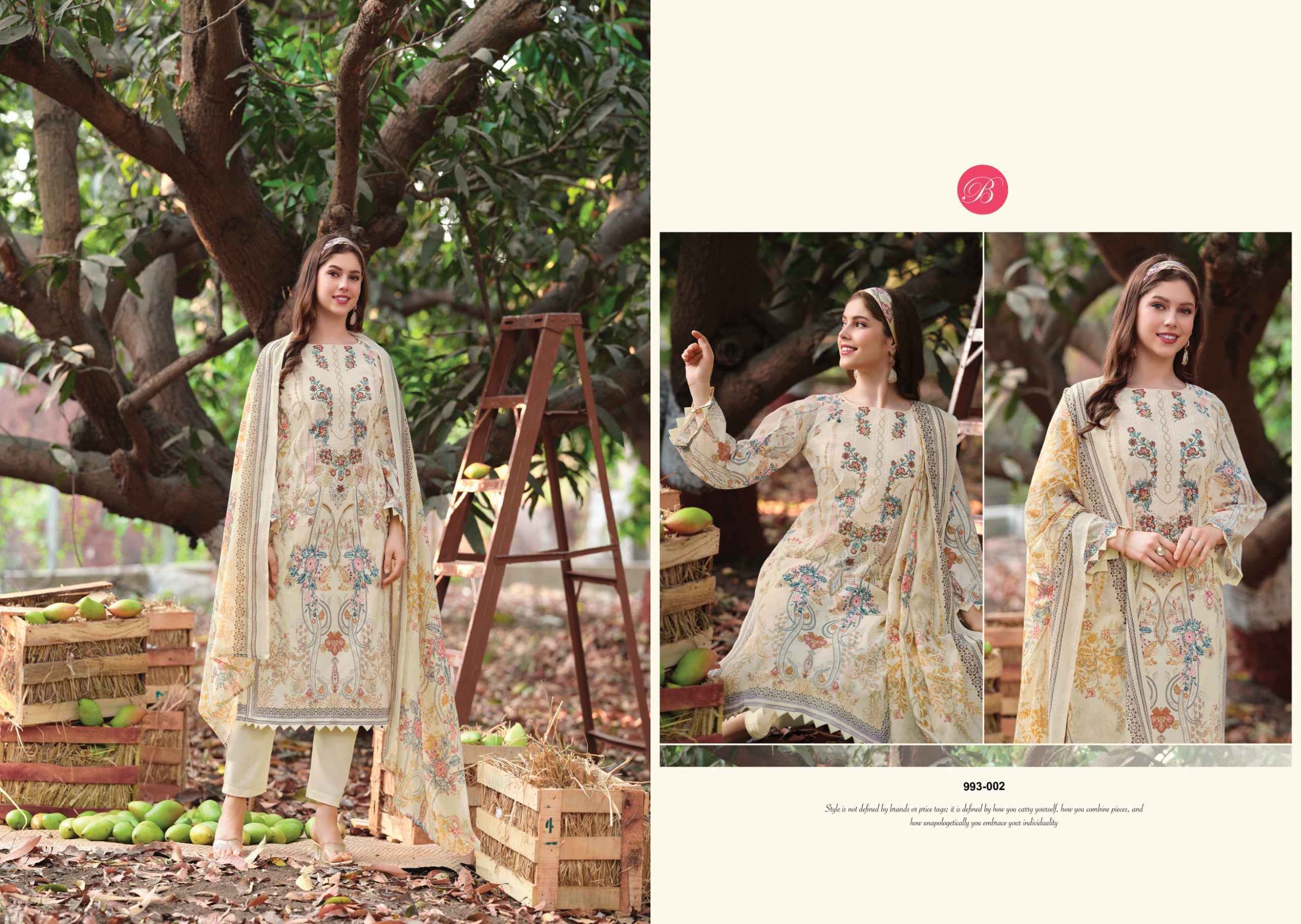 Belliza Naira Vol 152 Cotton Dress Material 8 Pcs Catalog Wholesale