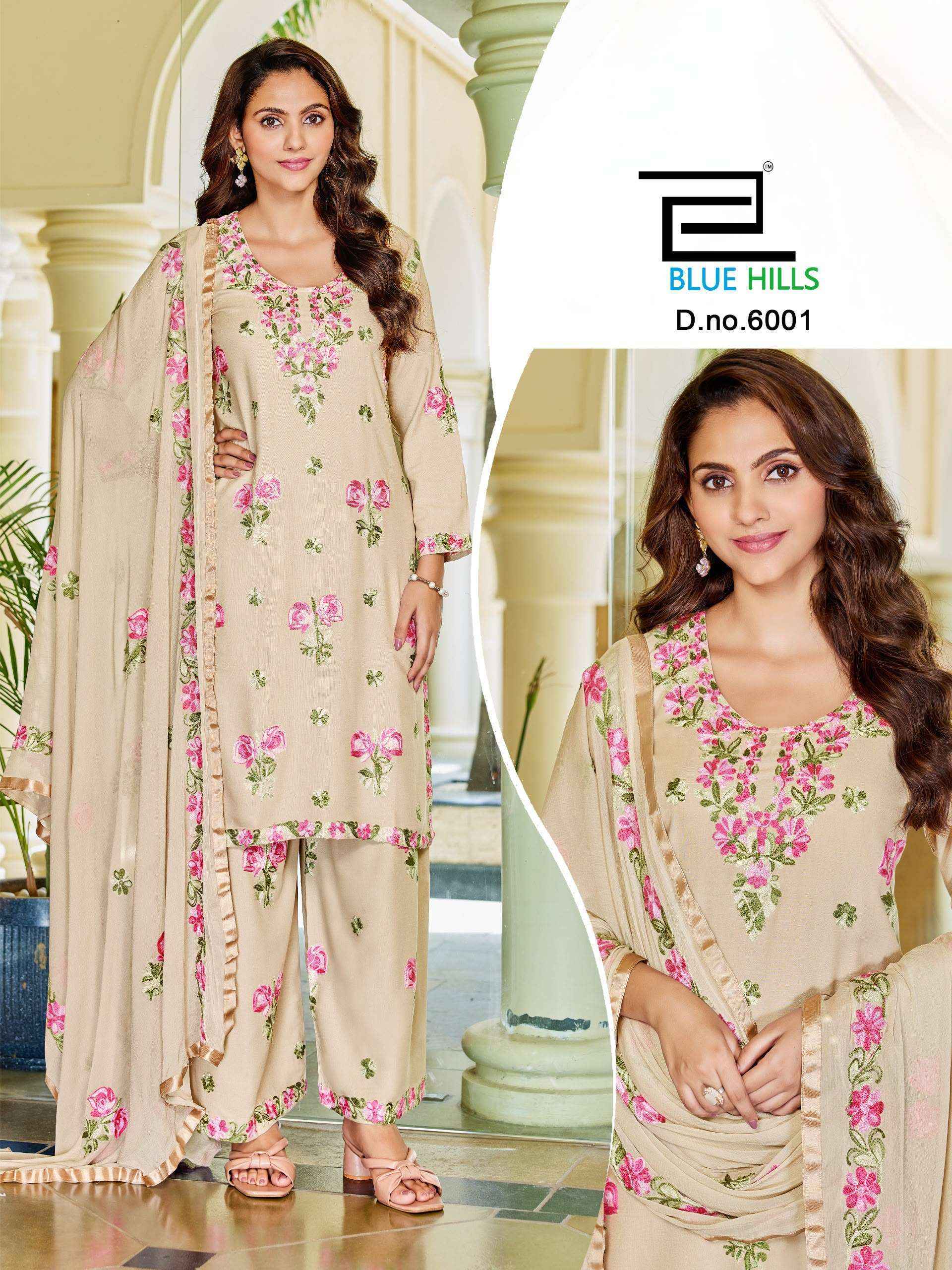 Blue Hills Jannat Vol 3 Rayon Kurti Combo Surat Wholesale Market ( 4 pcs Catalogue )