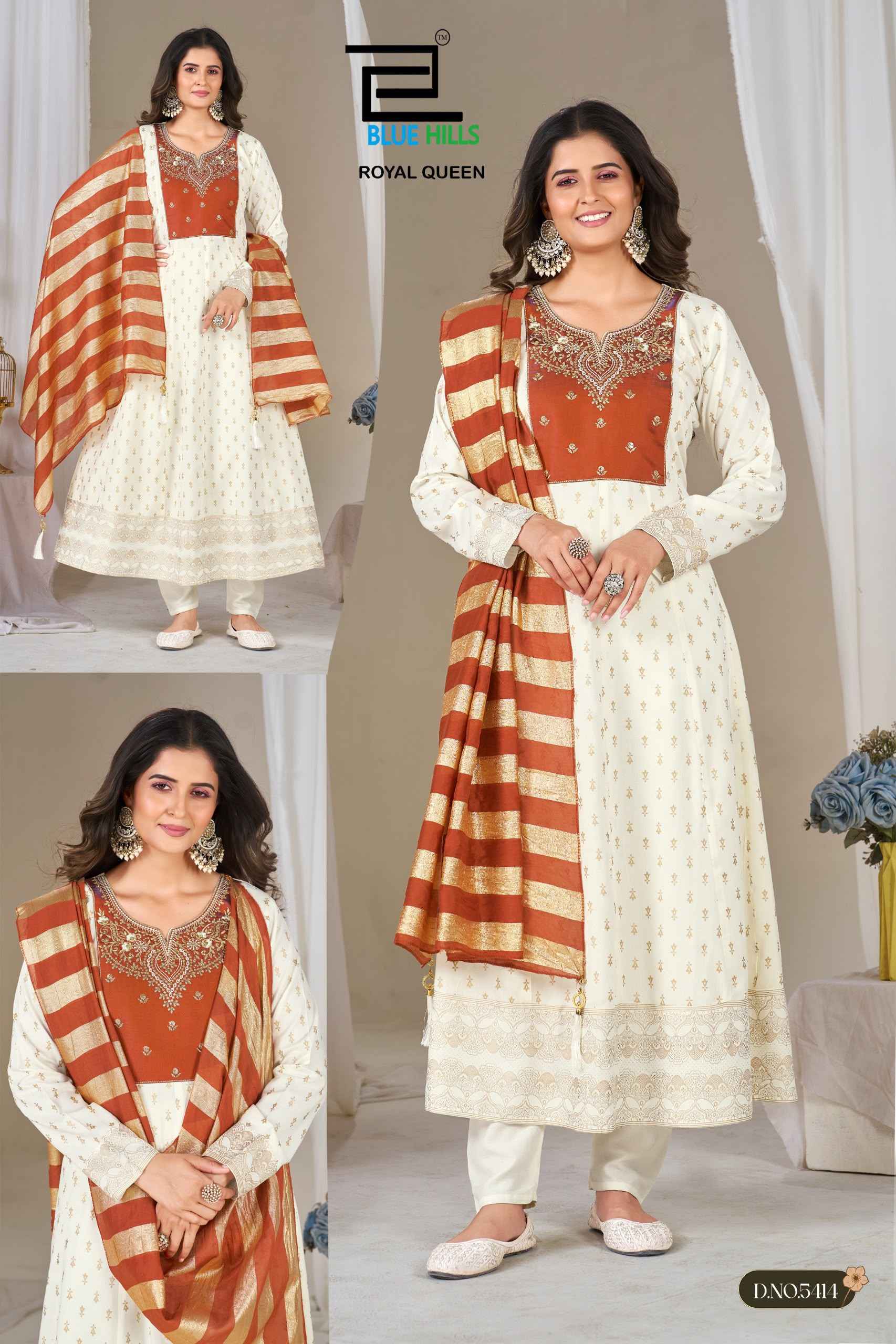 Blue Hills Royal Queen Rayon Kurti Combo _ Surat Wholesale Price ( 6 Pcs Catalog )
