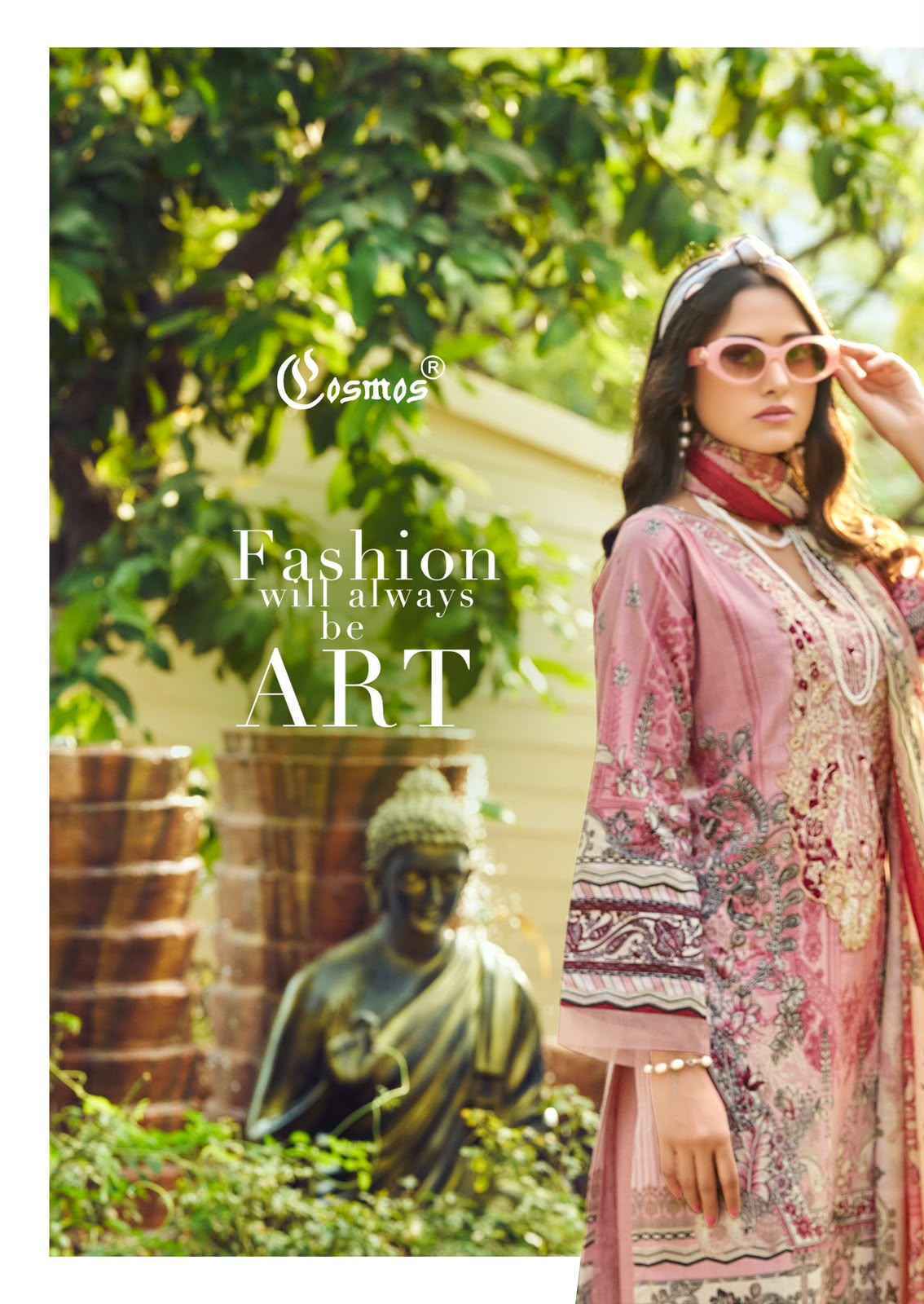 Cosmos Jazmin Vol 3 Lawn Cotton Salwar Suit _ Surat Wholesale Market Price ( 6 Pcs Catalog )