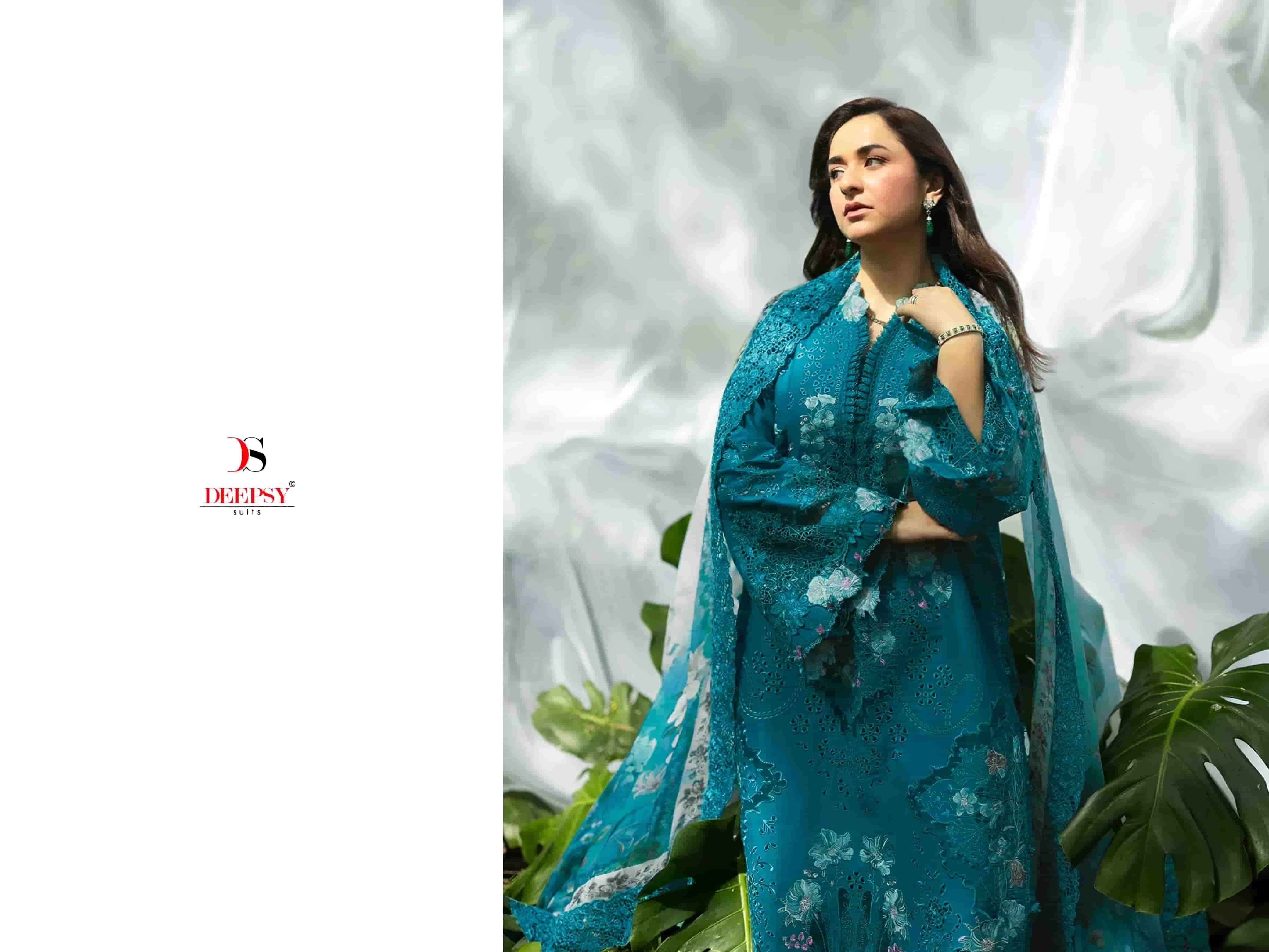 Deepsy Elaf Premium Vol 8 Pakistani Cotton Salwar Suit _ Surat Wholesale Texteli Market Price ( 6 Pcs Catalog )