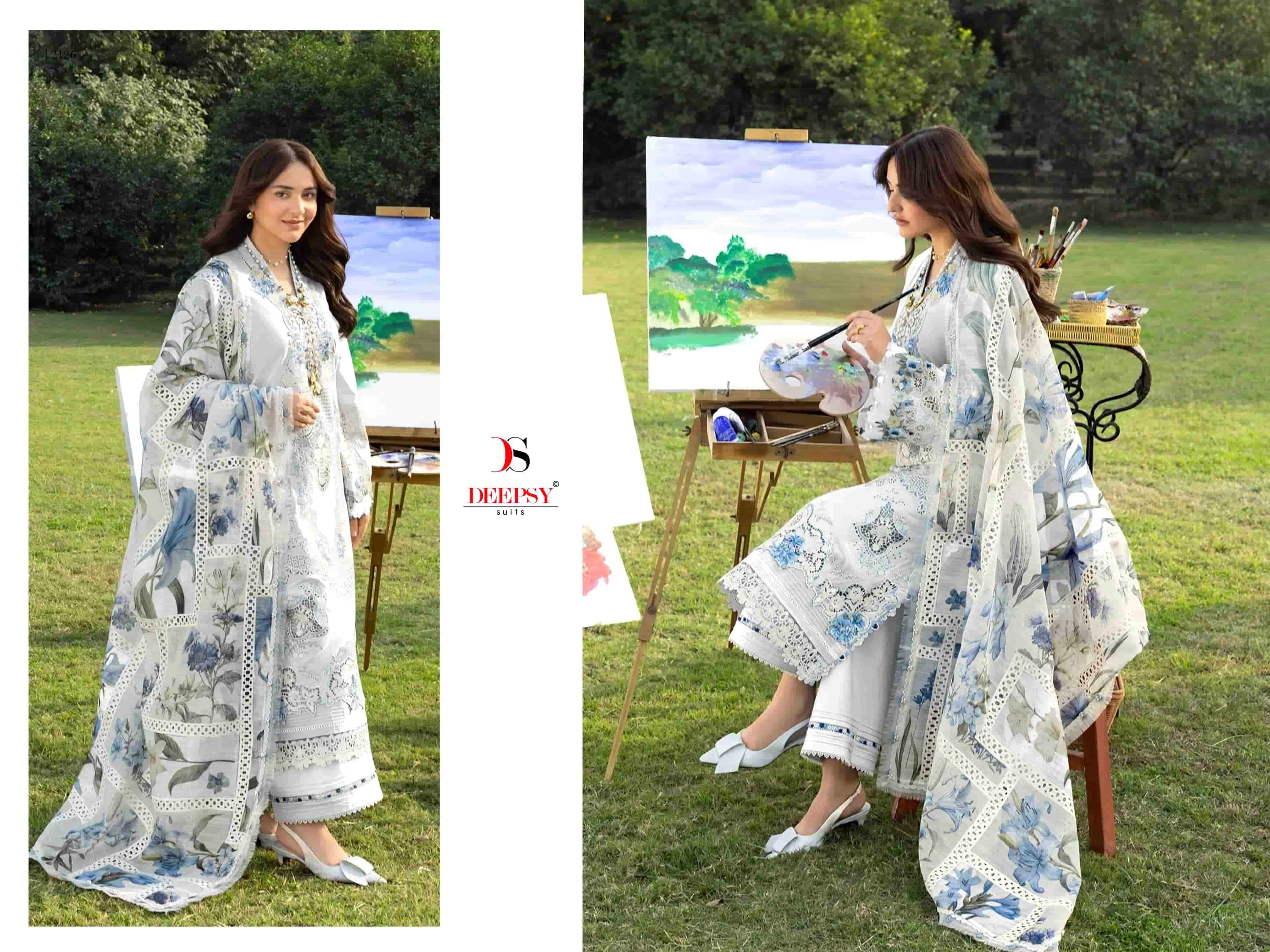 Deepsy Elaf Premium Vol 8 Pakistani Cotton Salwar Suit _ Surat Wholesale Texteli Market Price ( 6 Pcs Catalog )
