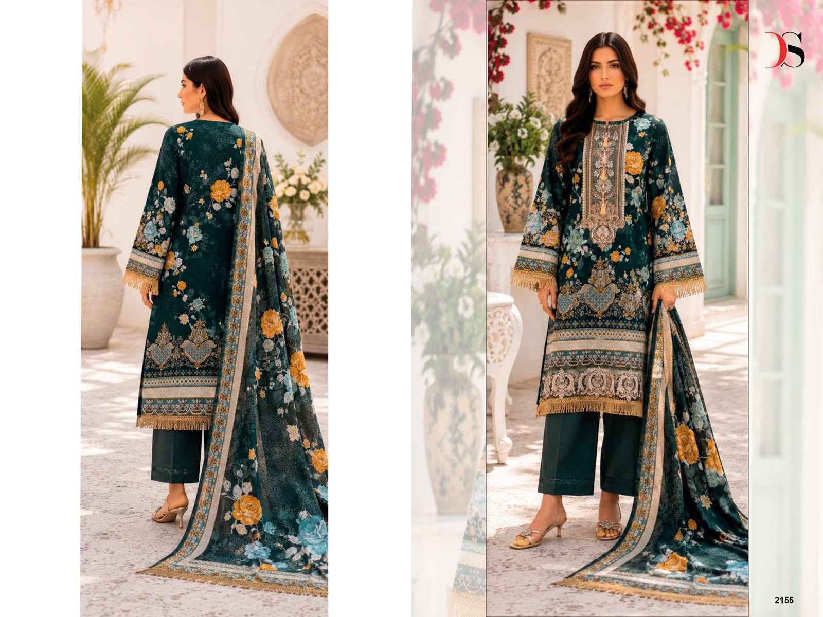 Deepsy Jade Bliss Lawn Vol 6 Cotton Dress Material Surat Wholesale Bazaar ( 8 Pcs Catalog )