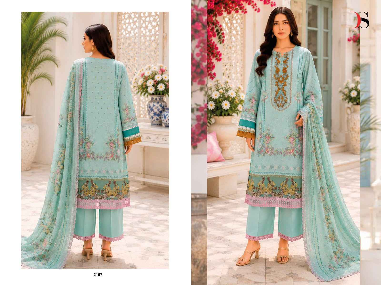 Deepsy Jade Bliss Lawn Vol 6 Cotton Dress Material Surat Wholesale Bazaar ( 8 Pcs Catalog )