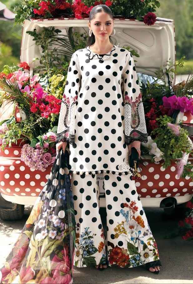 Deepsy Maria B M Print Vol 7 Cotton Dress Material Wholesale Price ( 4 pcs Catalogue )