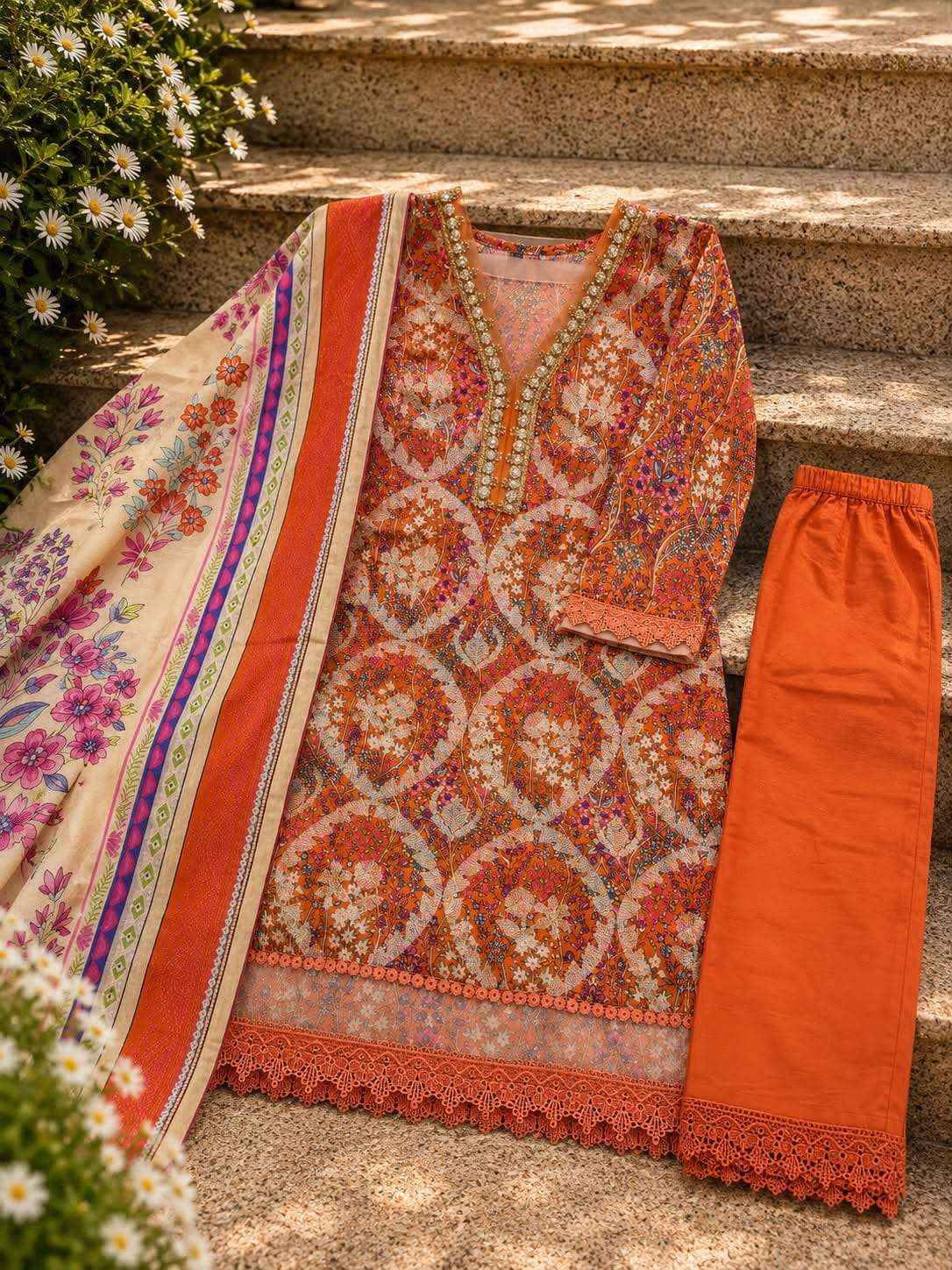 Deepsy Maria B Mprint Vol 7 Premium Pakistani Suits Wholesale Price ( 8 Pcs Catalogue )