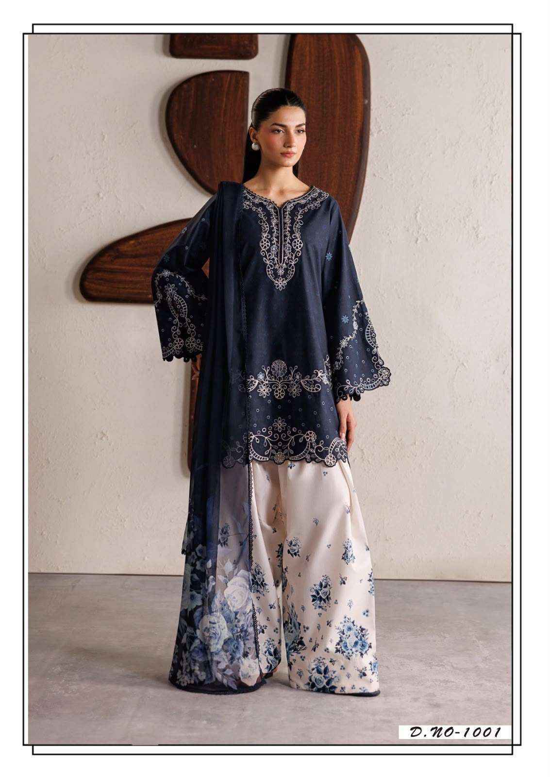 Hala Rang E Bahar Vol 1 Cotton Salwar Suit _ Surat Wholesale Market Price ( 6 Pcs Catalog )