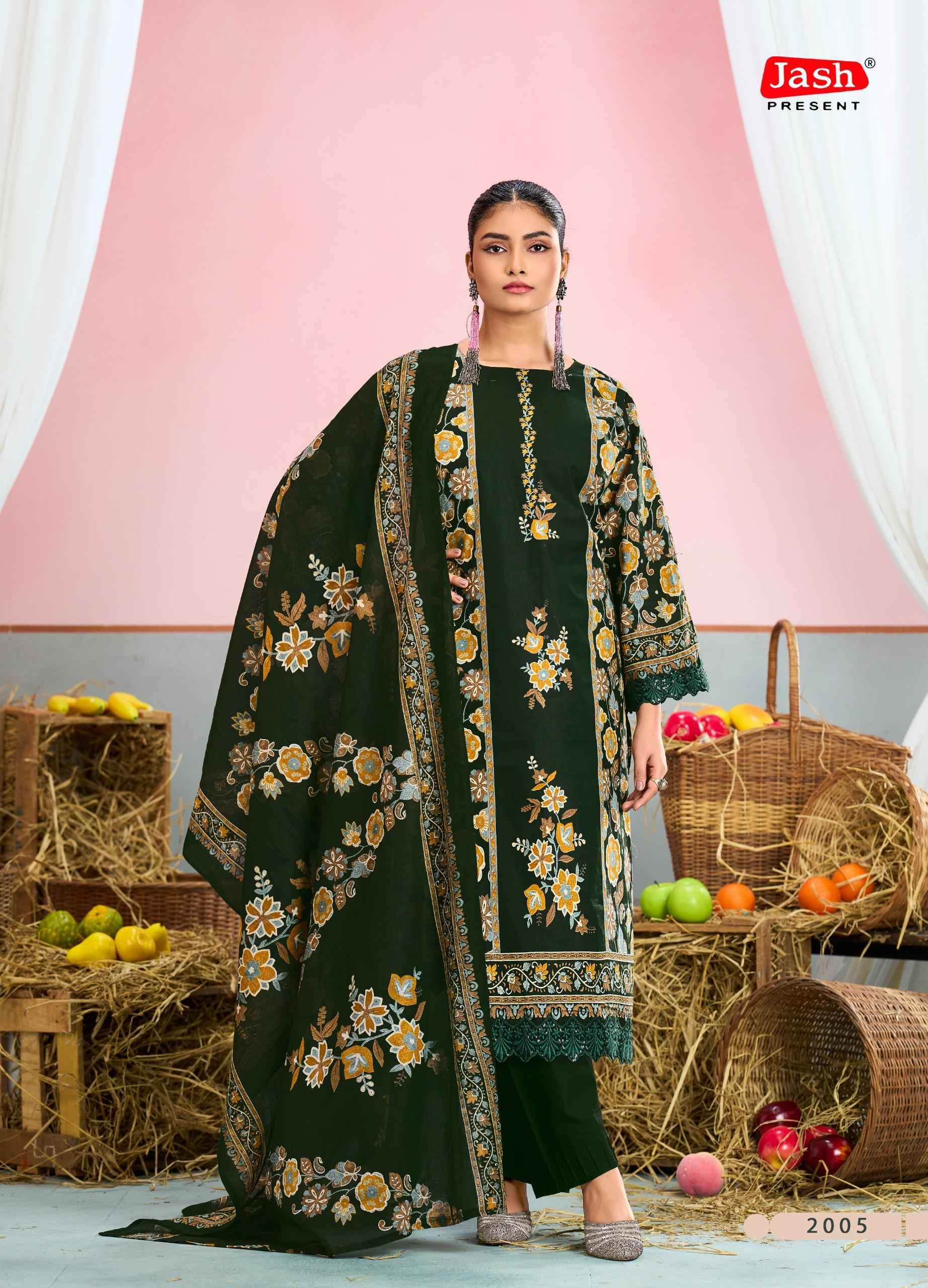 Jash Sana Safina Vol 2 Cotton Salwar Suit _ Surat Wholesale Market Rate ( 8 Pcs Catalog )