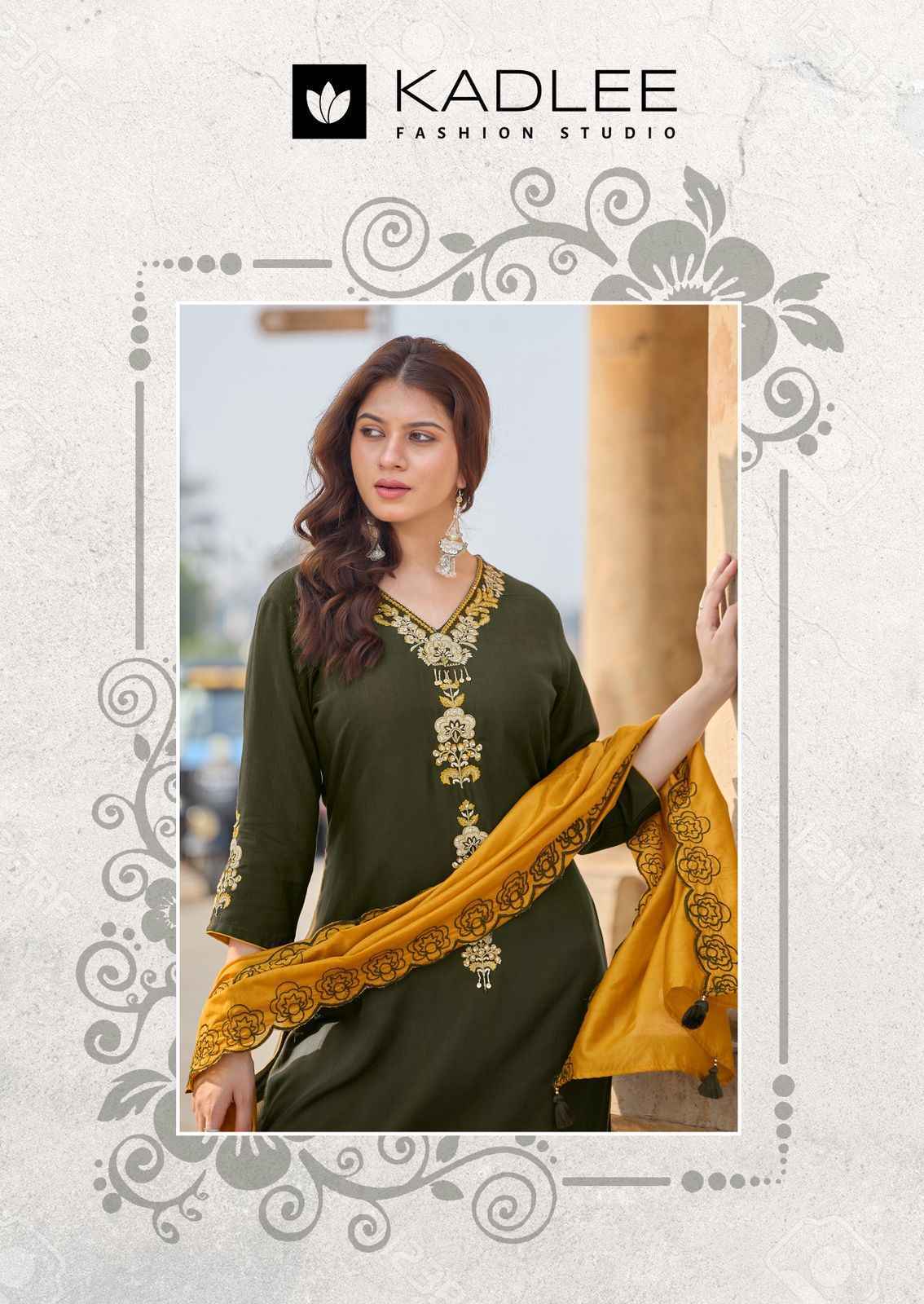 Kadlee Sangini Rayon Weaving Kurti Combo Set wholesale Price ( 6 Pcs Catalog )
