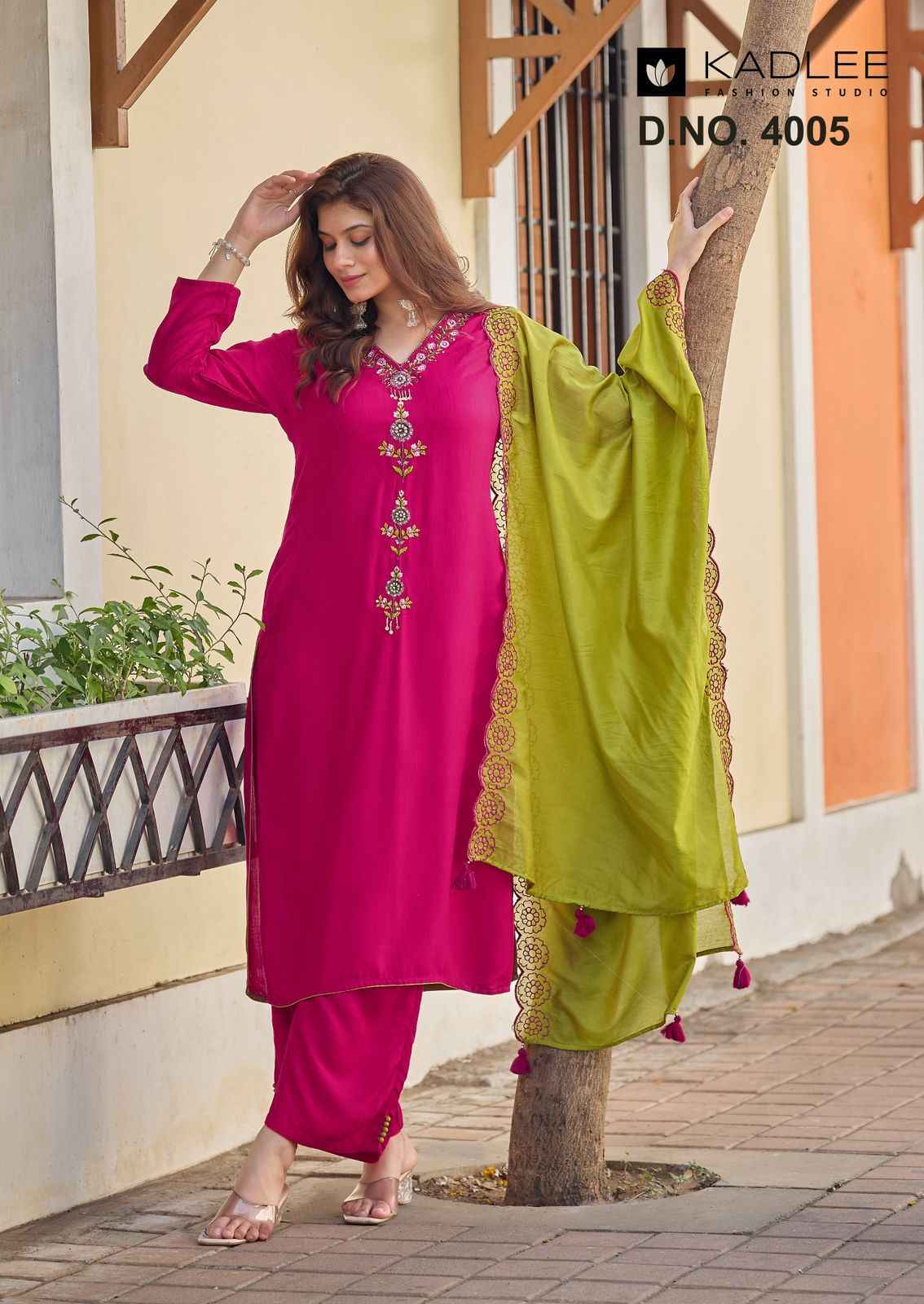 Kadlee Sangini Rayon Weaving Kurti Combo Set wholesale Price ( 6 Pcs Catalog )
