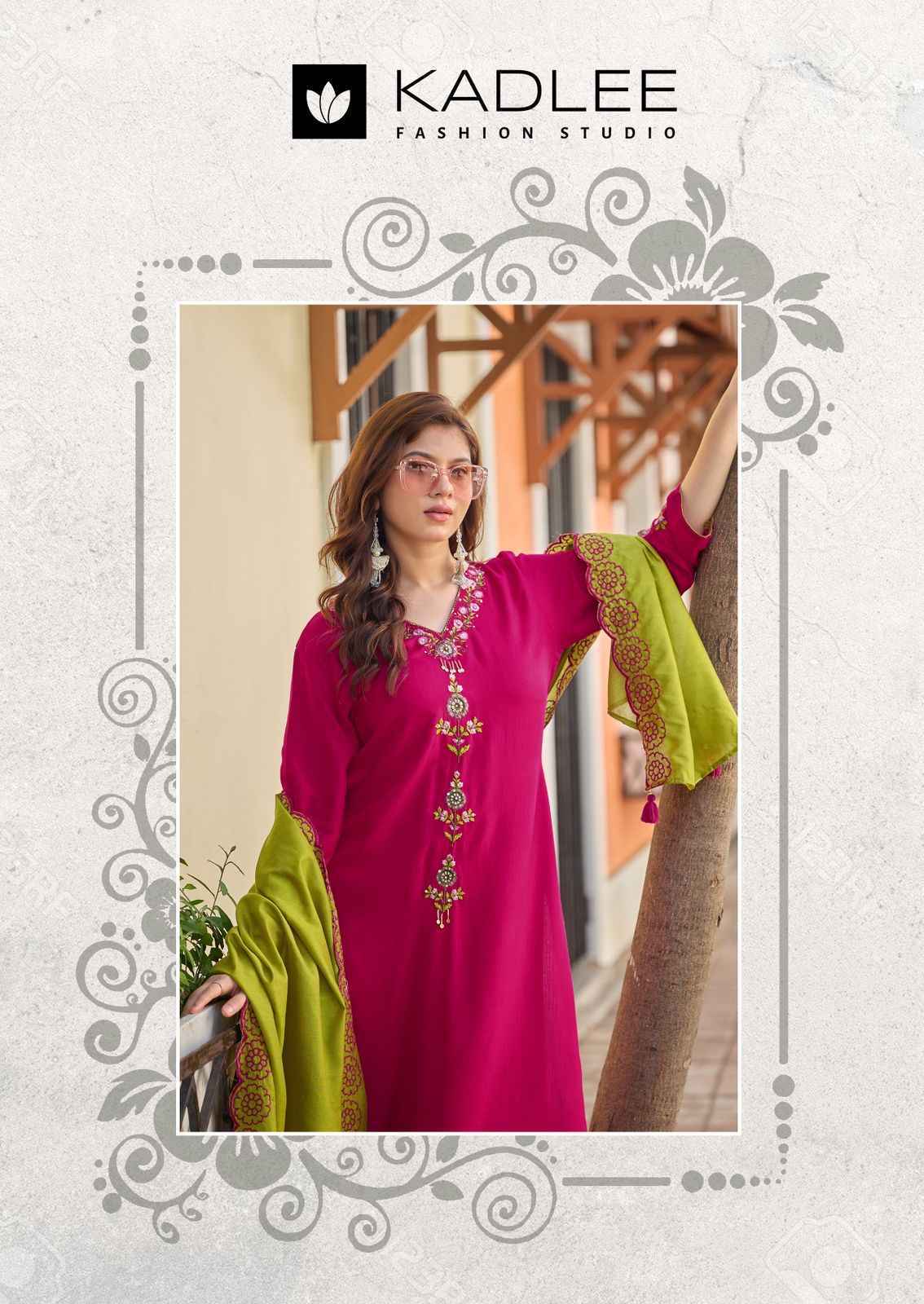 Kadlee Sangini Rayon Weaving Kurti Combo Set wholesale Price ( 6 Pcs Catalog )