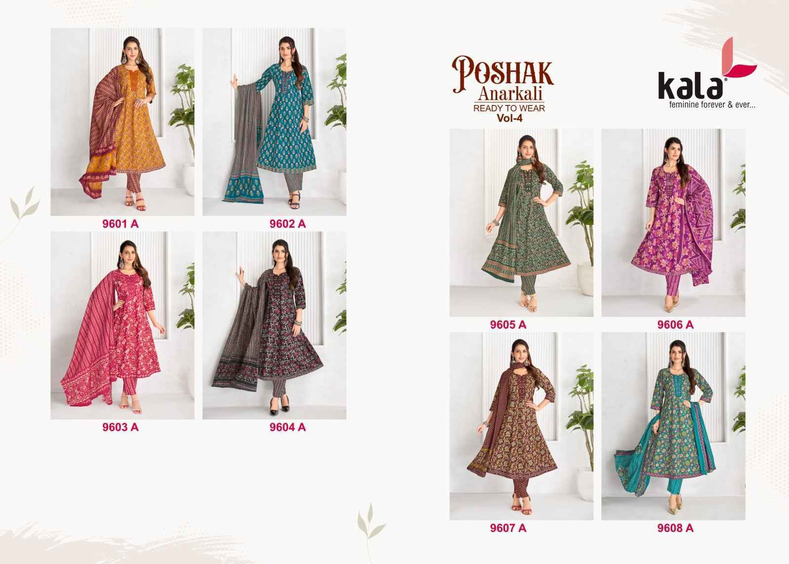 Kala Poshak Vol 5 Readymade Cotton Dress _ Surat Wholesale Texteli Price ( 8 Pcs Catalog )