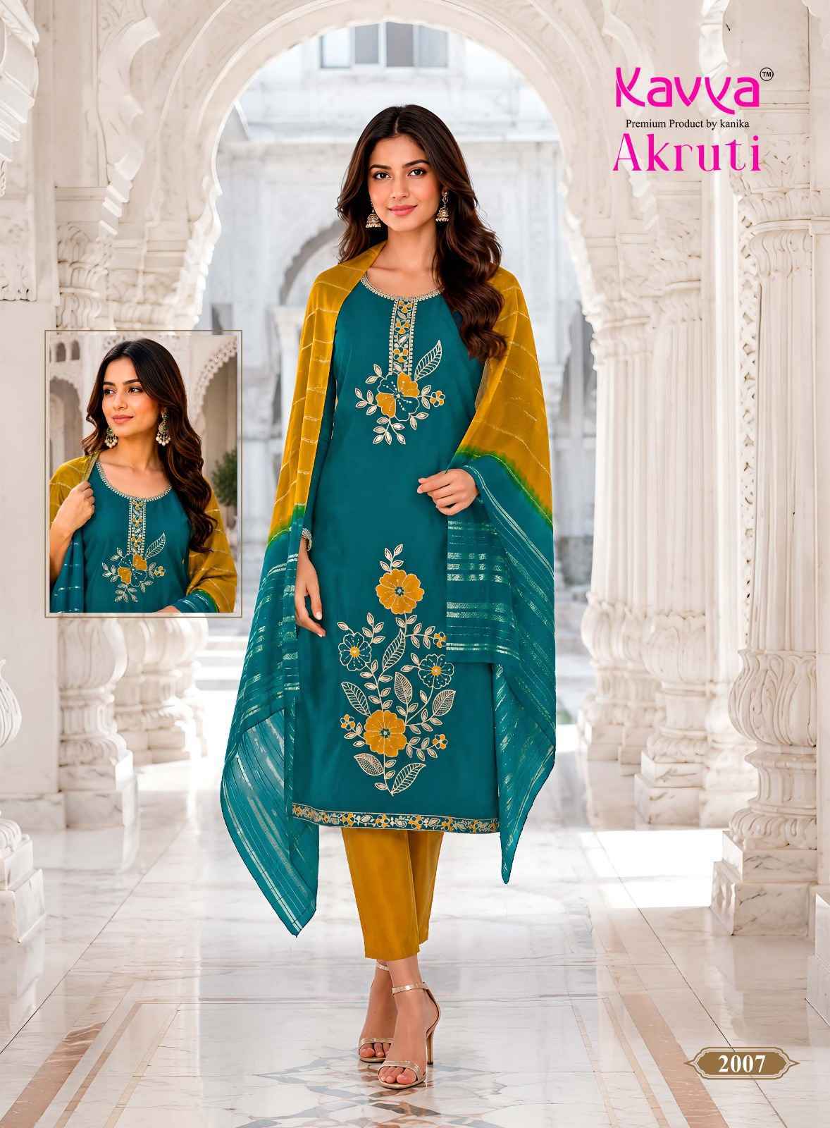 Kavya Akruti Vol 2 Roman Silk Kurti Wholesale Price ( 10 pcs Catalogue )