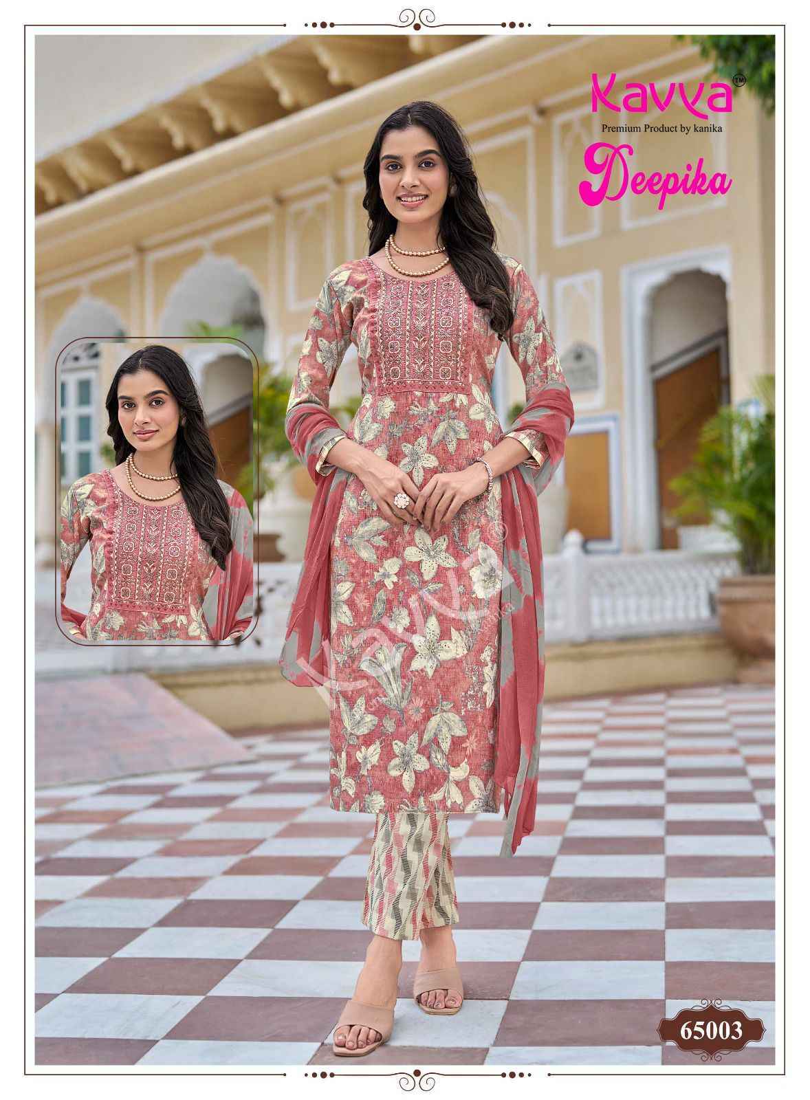 Kavya Deepika Vol 65 Capsule Kurti Combo Set _ Surat Wholesale Market Price ( 10 Pcs Catalog )