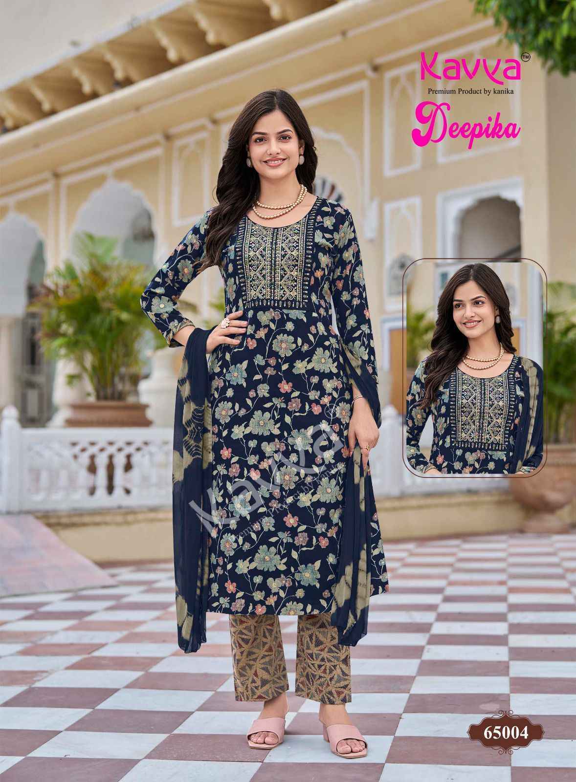 Kavya Deepika Vol 65 Capsule Kurti Combo Set _ Surat Wholesale Market Price ( 10 Pcs Catalog )