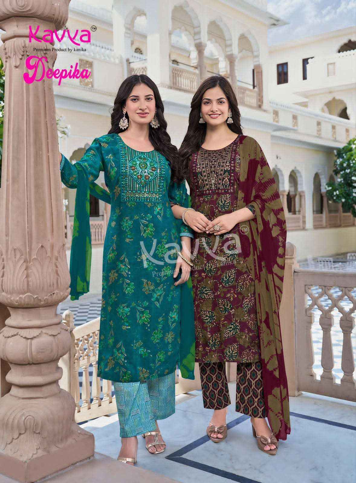 Kavya Deepika Vol 66 Readymade Suits Wholesale Catalogue Surat ( 10 Pcs Catalogue )